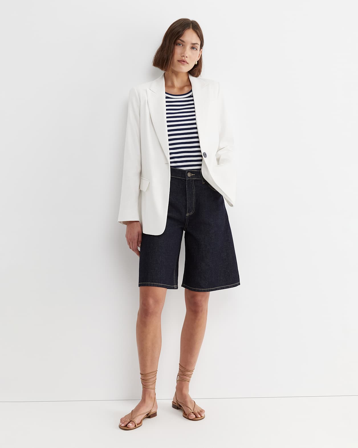 Alyse Denim Short in INDIGO