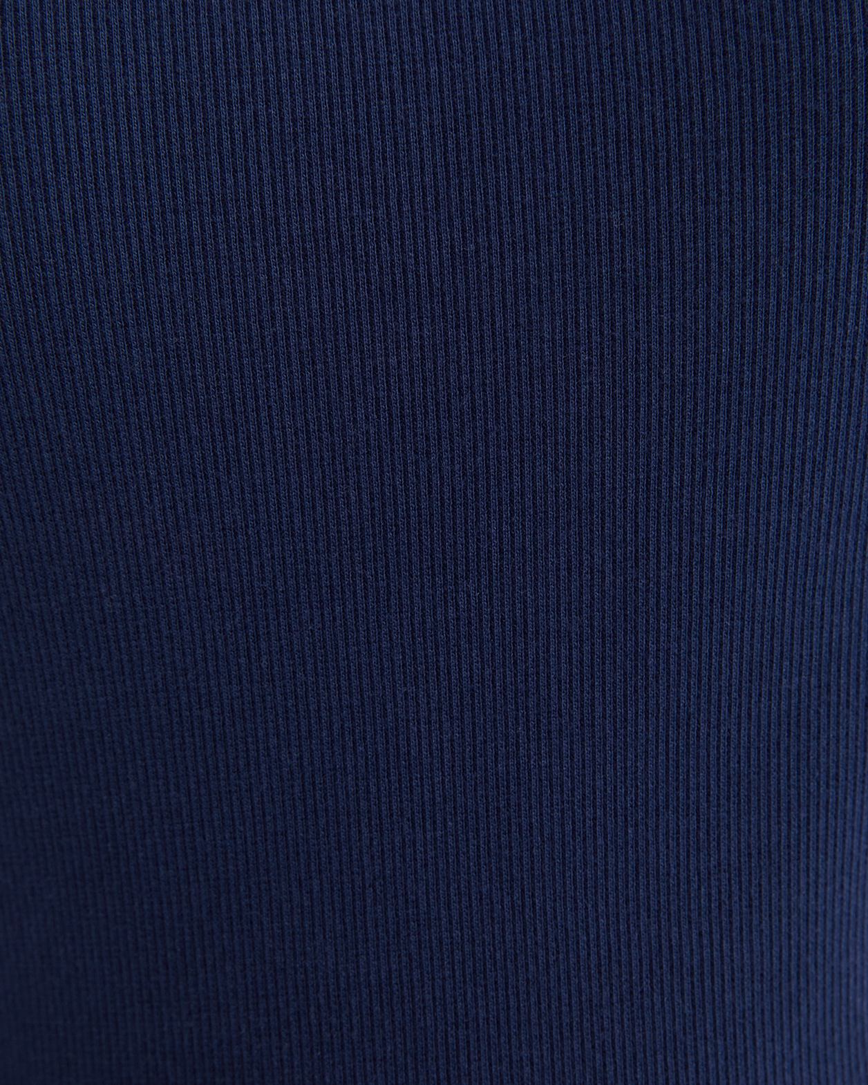Julia Rib Tank in NAVY
