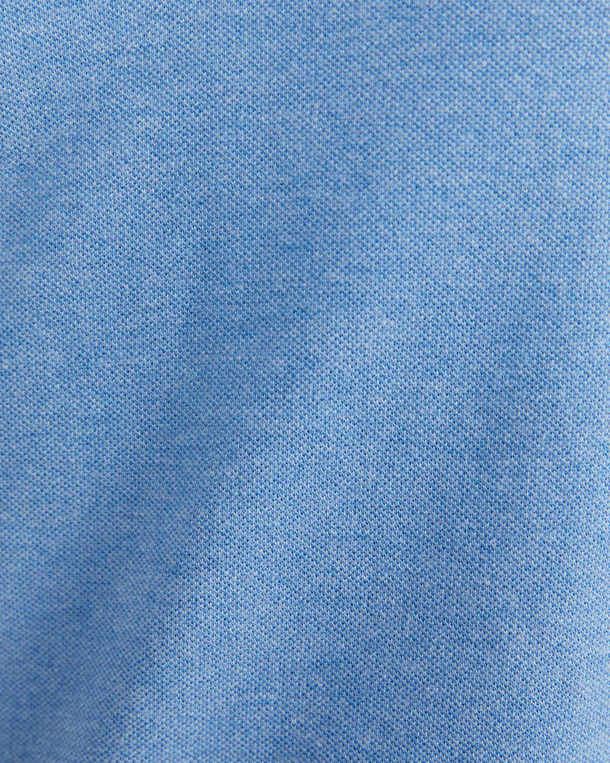 SC Melange Pique Polo in BLUE MELANGE