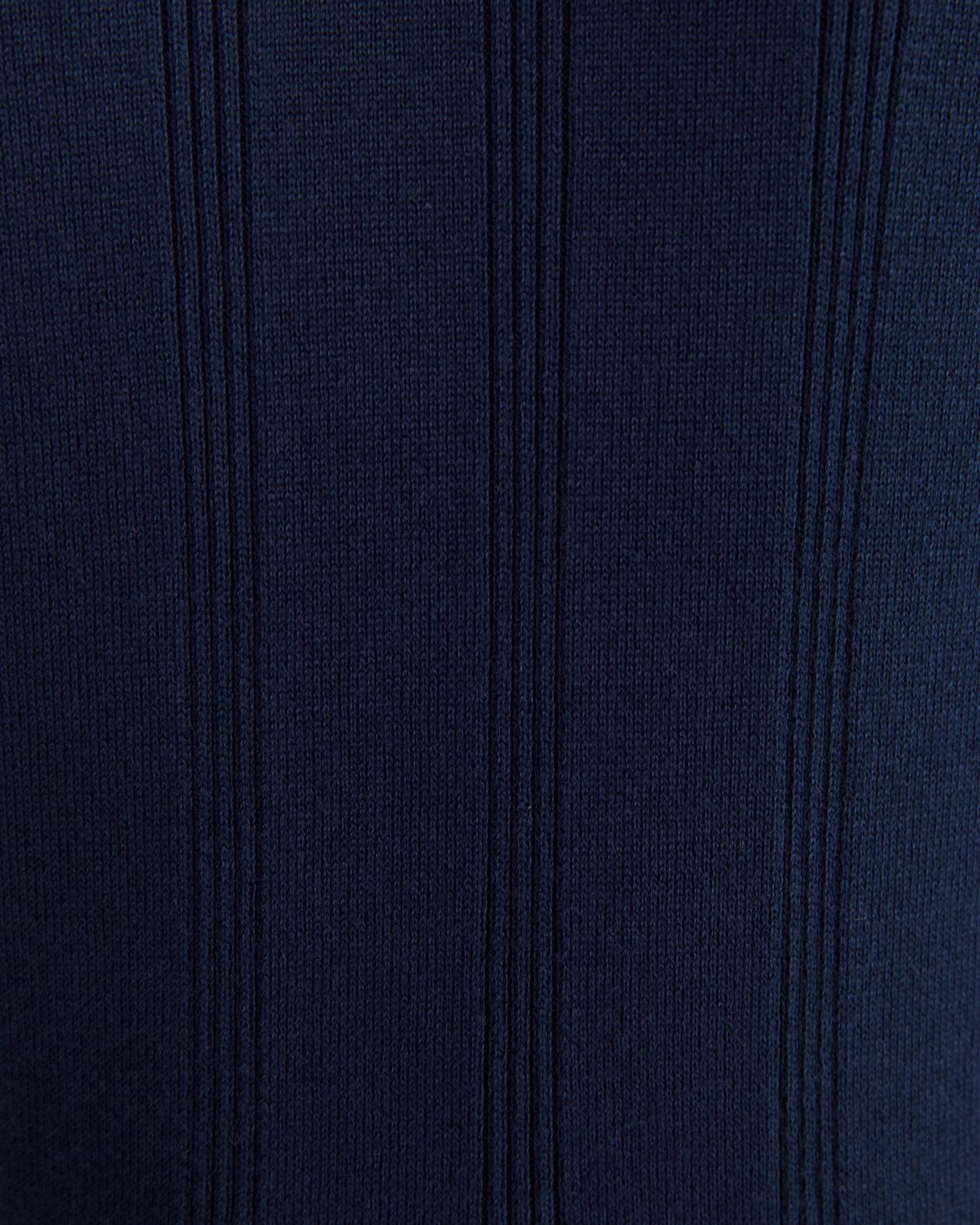 Braddon Knit Polo in NAVY
