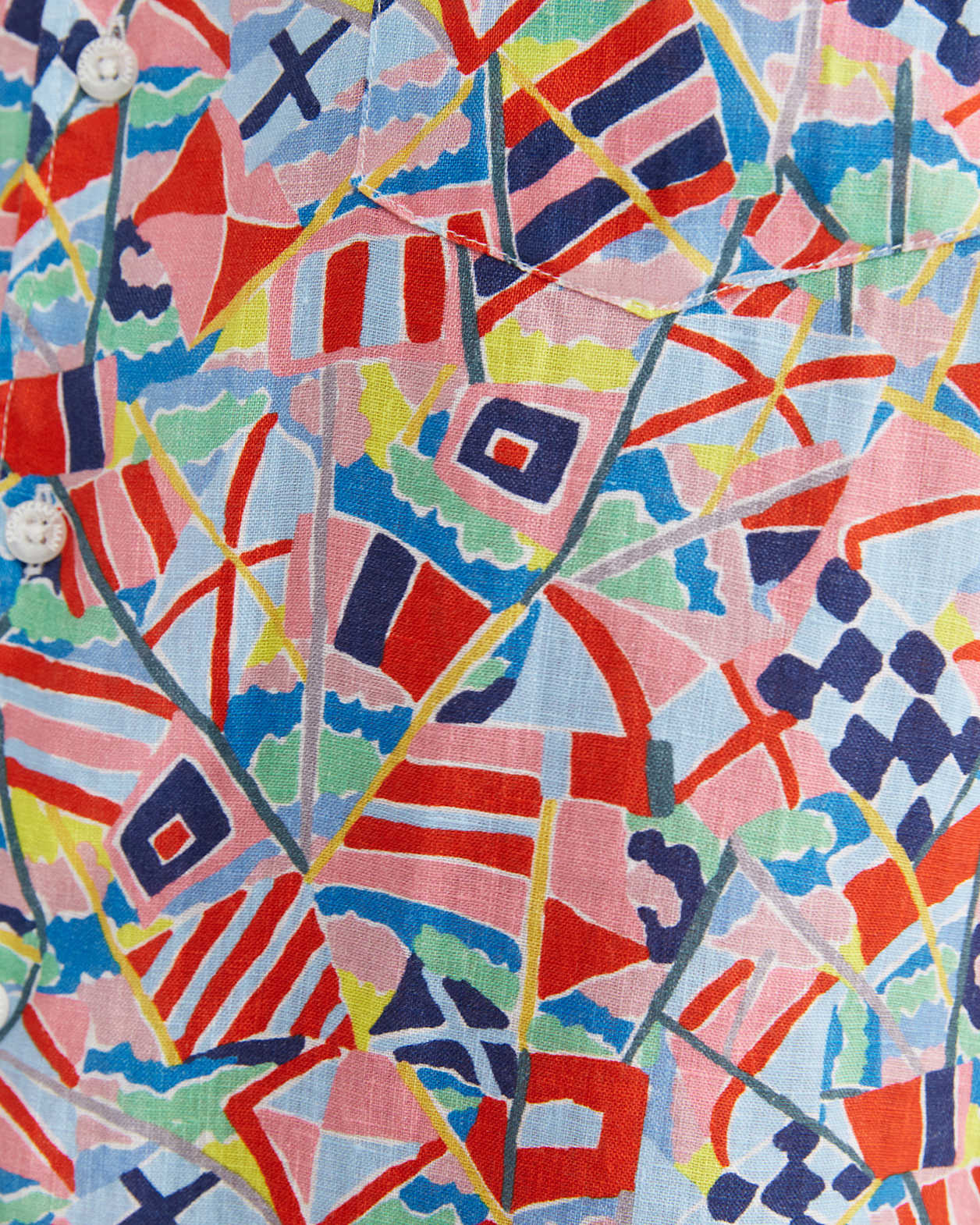 Mac Short Sleeve Liberty Cuban Shirt in MULTI