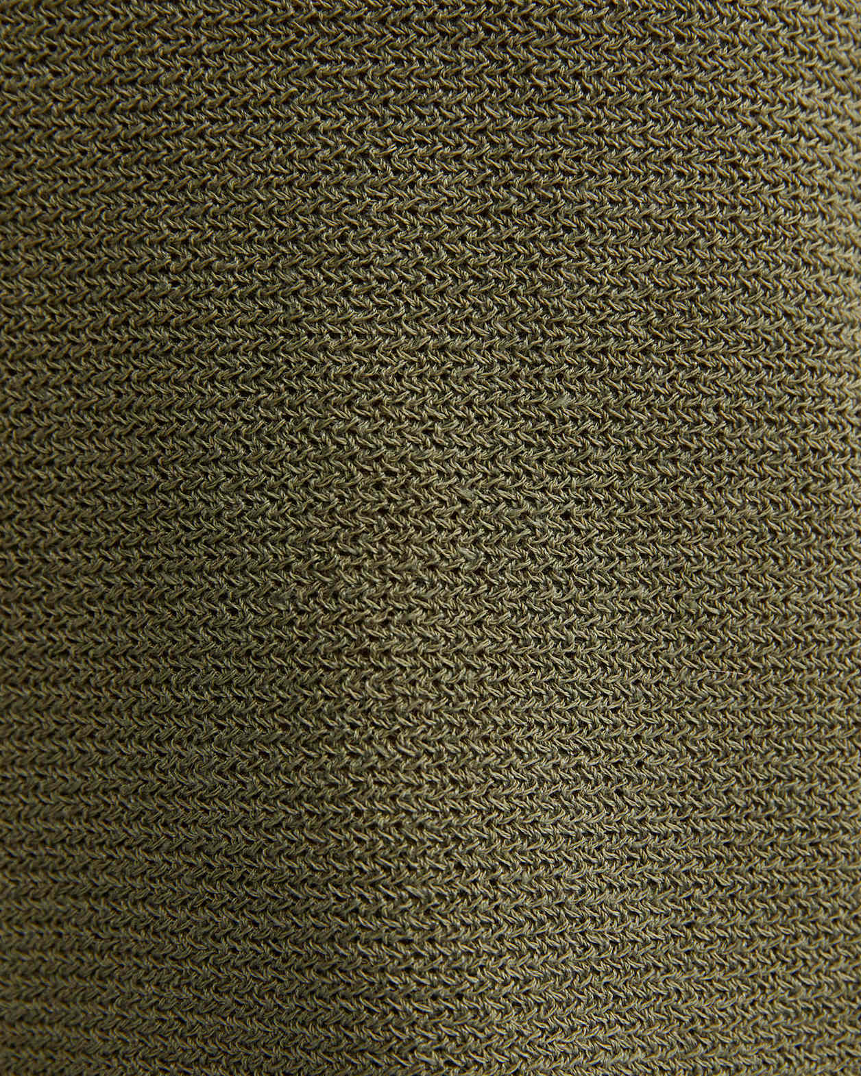 Luisa V-Neck Knit Top in KHAKI