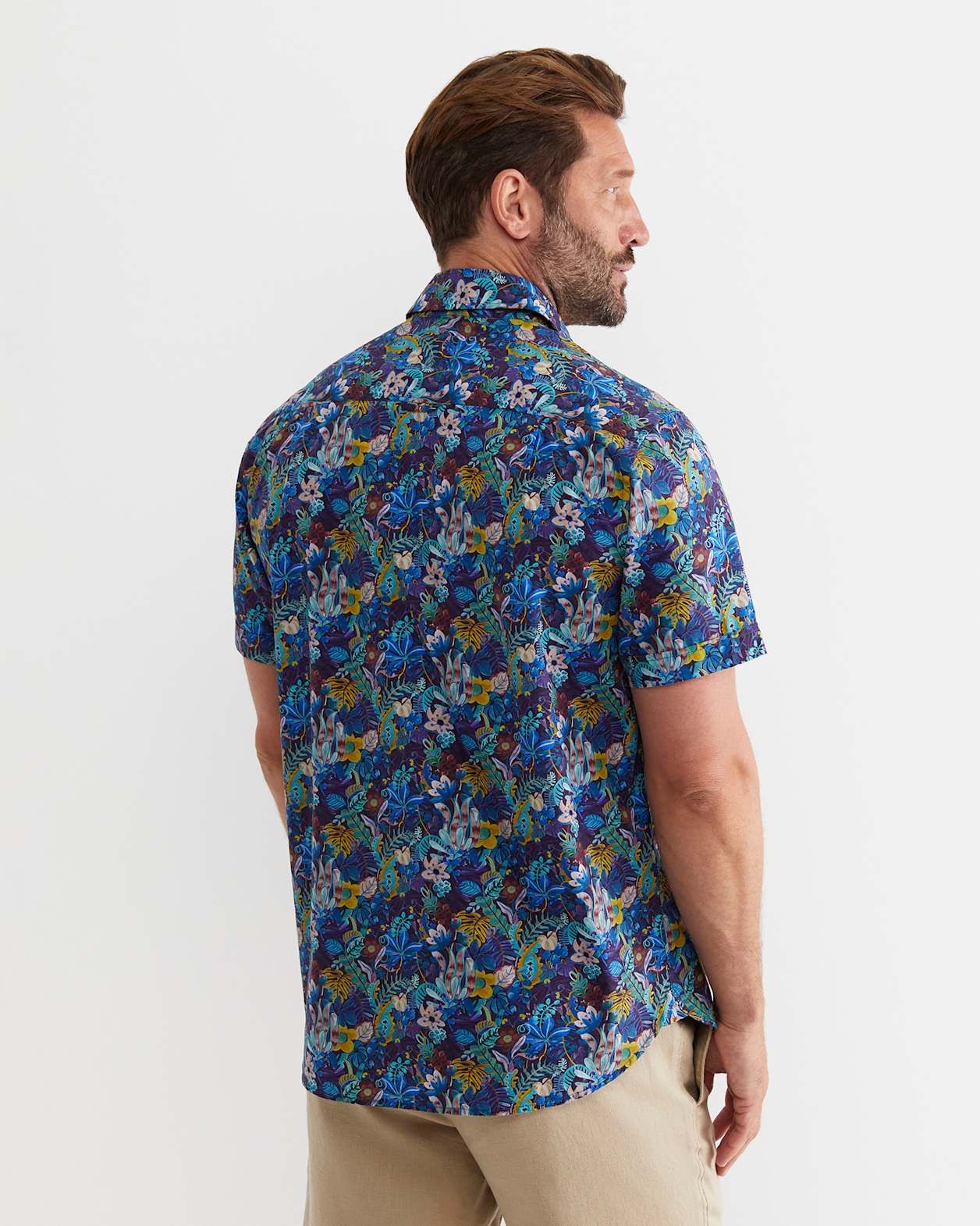 Kip Short Sleeve Liberty Shirt in MULTI