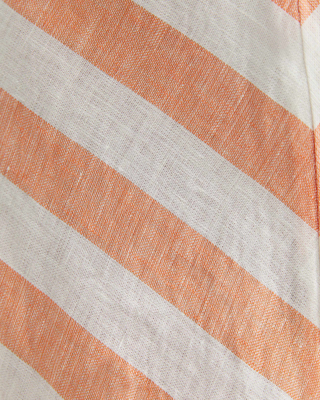 Callie Stripe Slip Dress in ORANGE/WHITE