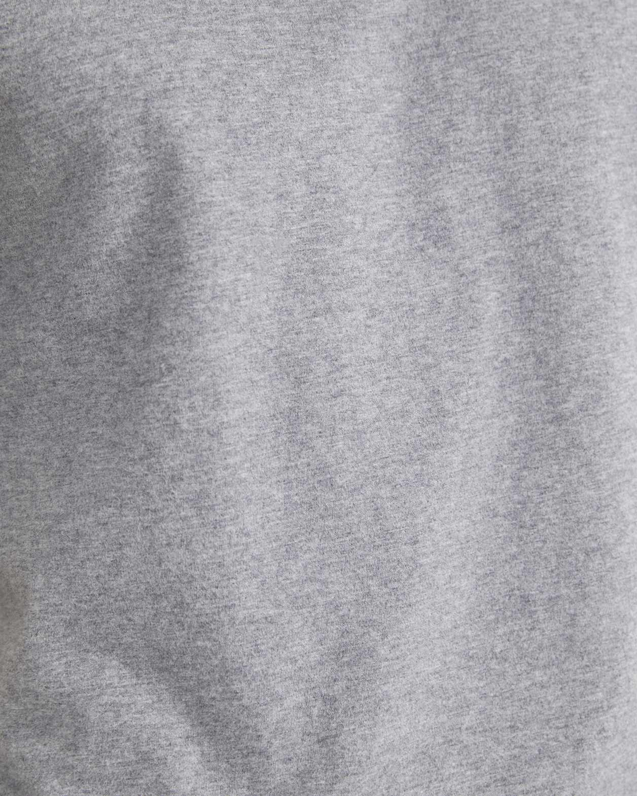 Supersoft Melange Tee in GREY MELANGE