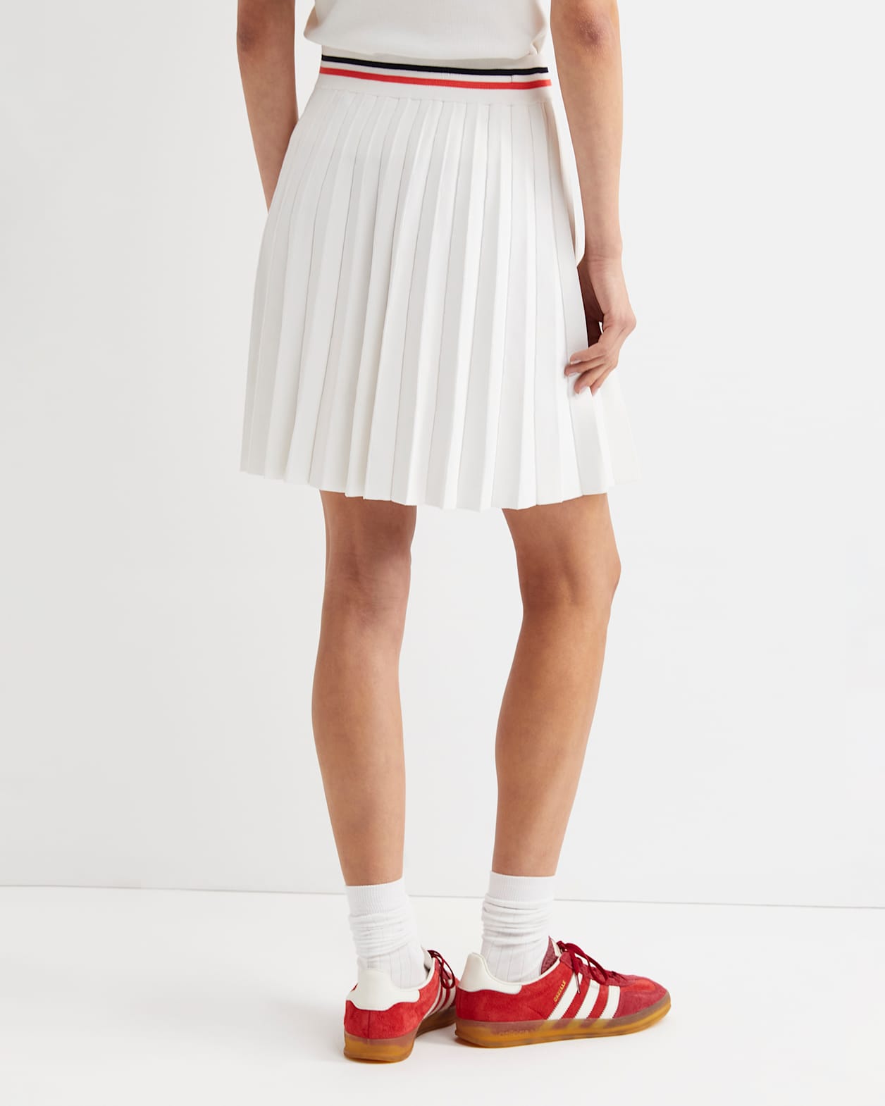 Maxine Milano Mini Skirt in WHITE