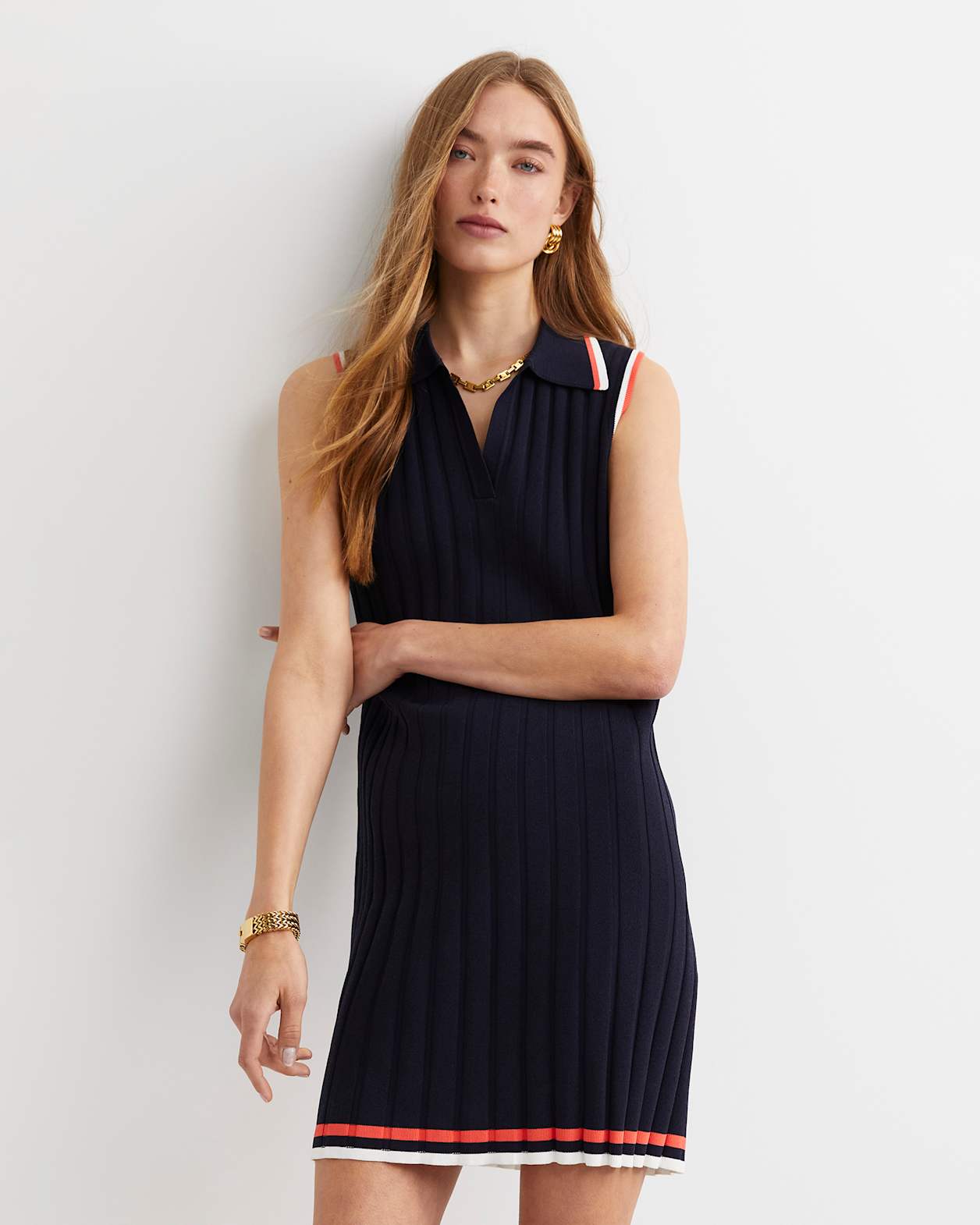 Maxine Milano Tennis Dress in NAVY
