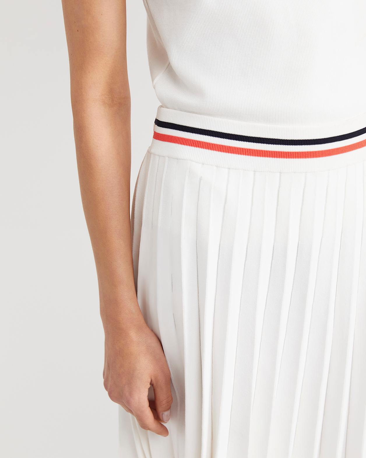 Maxine Milano Mini Skirt in WHITE