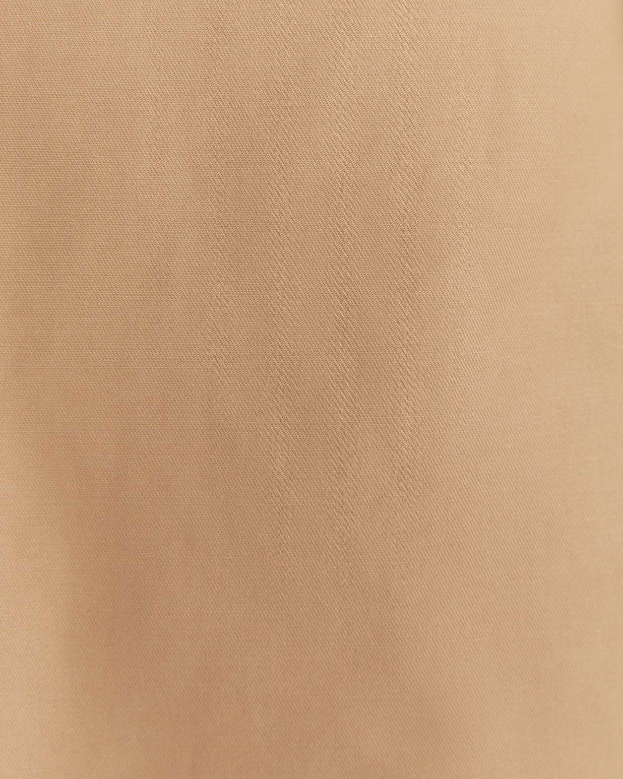 Audrey Crop Trench in PECAN