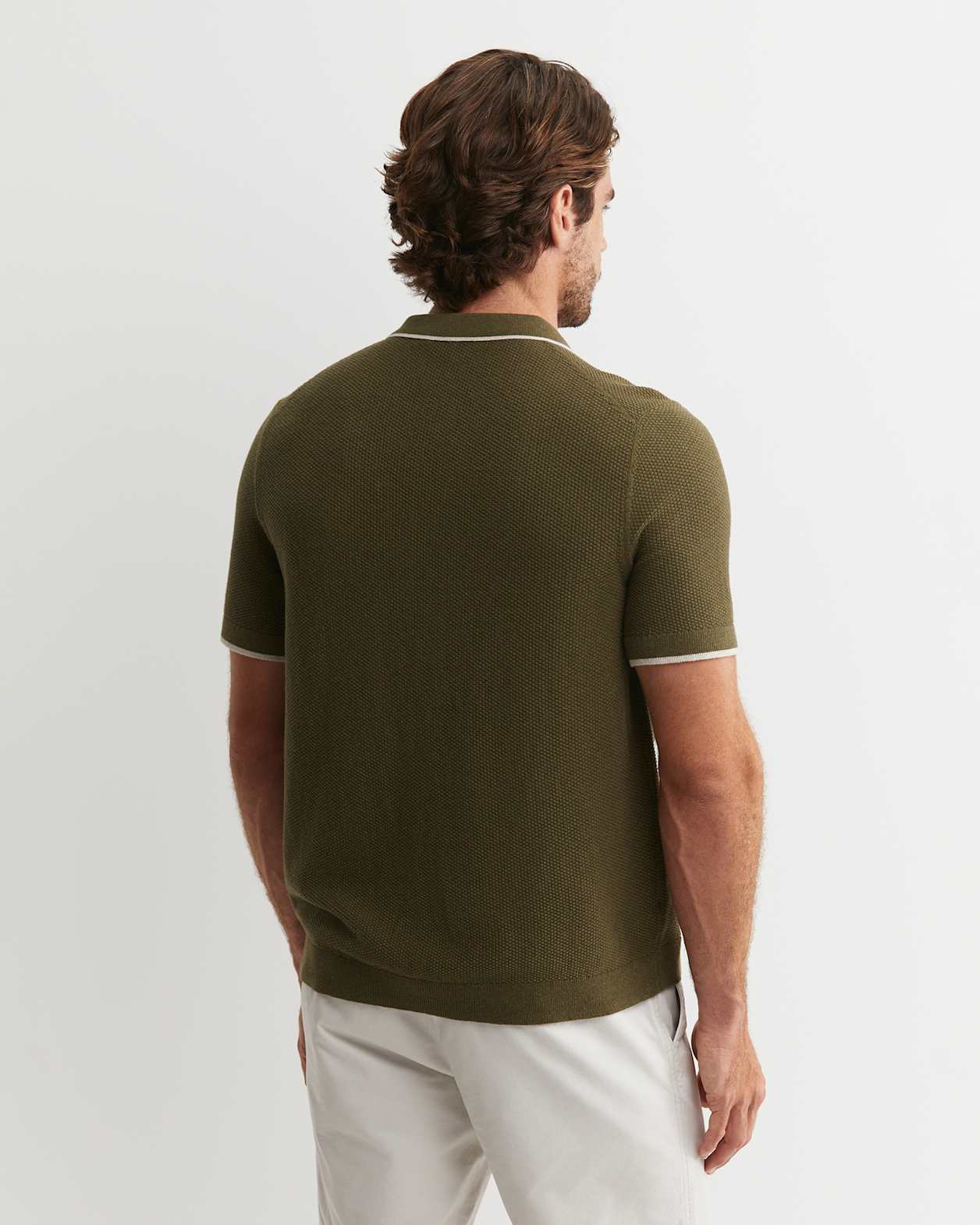 Supple Short Sleeve Shirt in KHAKI