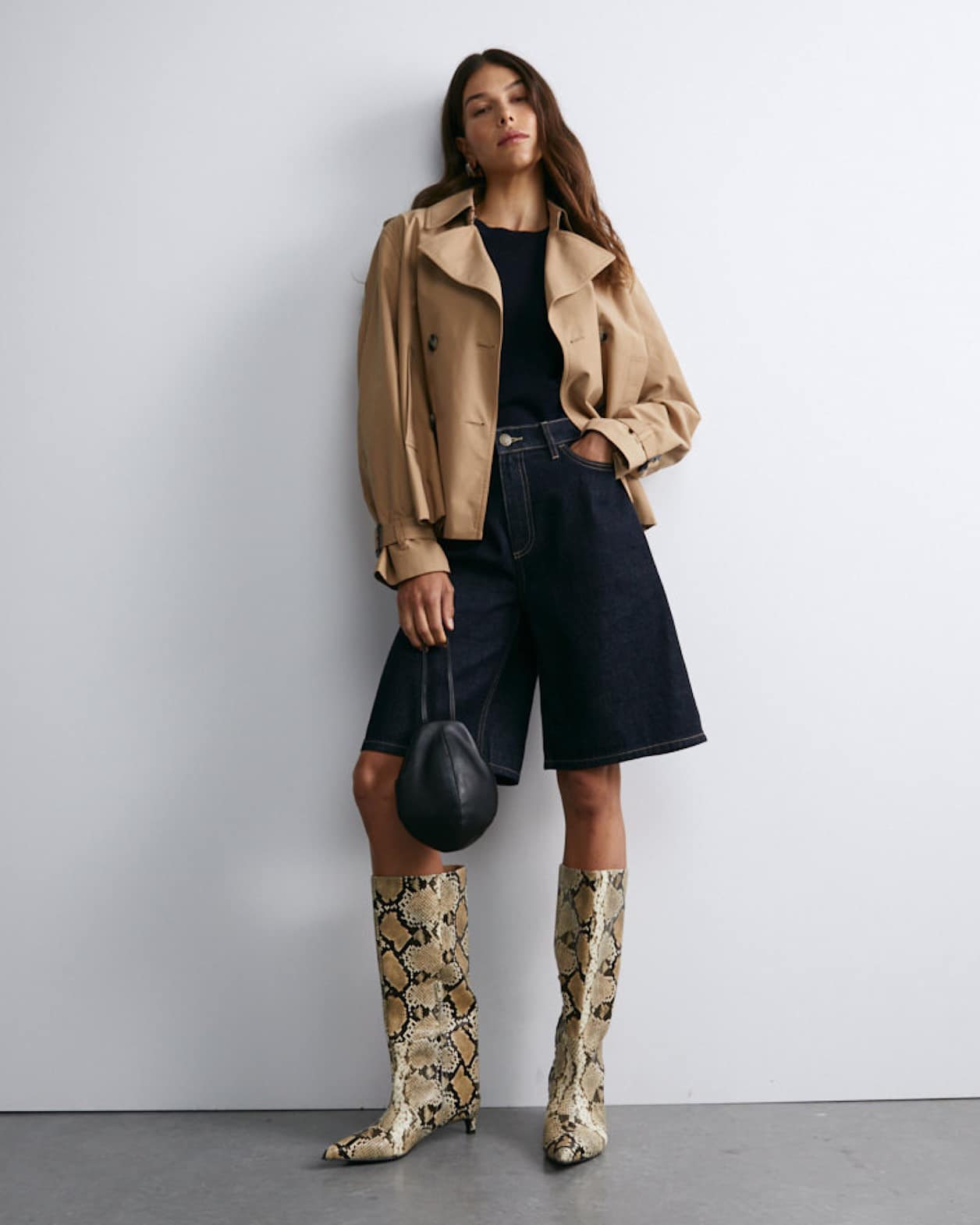 Alyse Denim Short in INDIGO