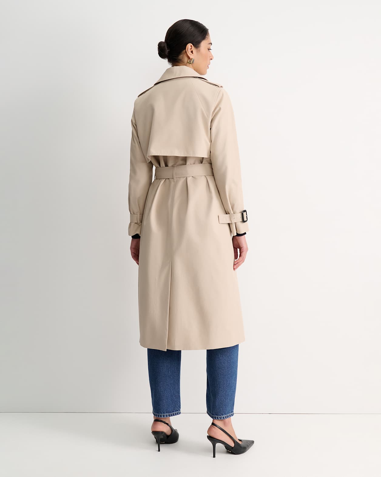 Audrey Icon Trench in STONE