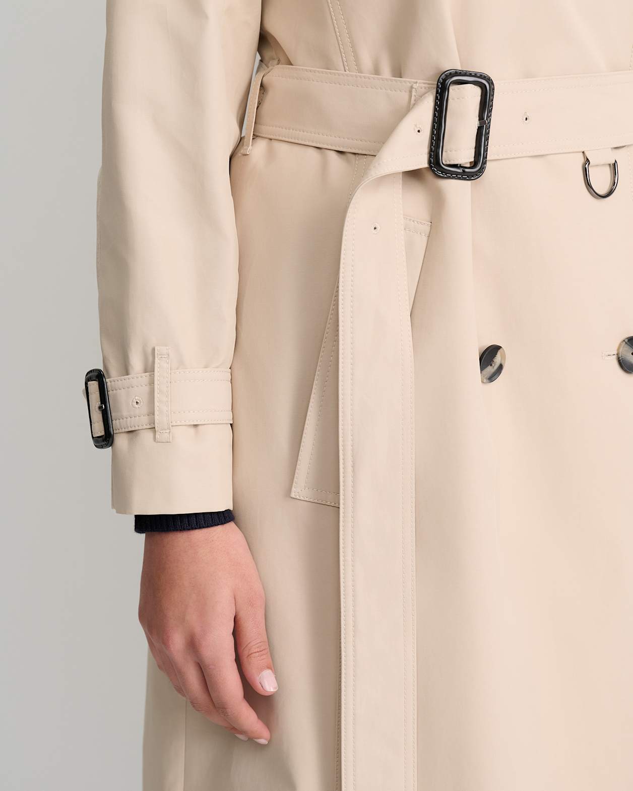Audrey Icon Trench in STONE