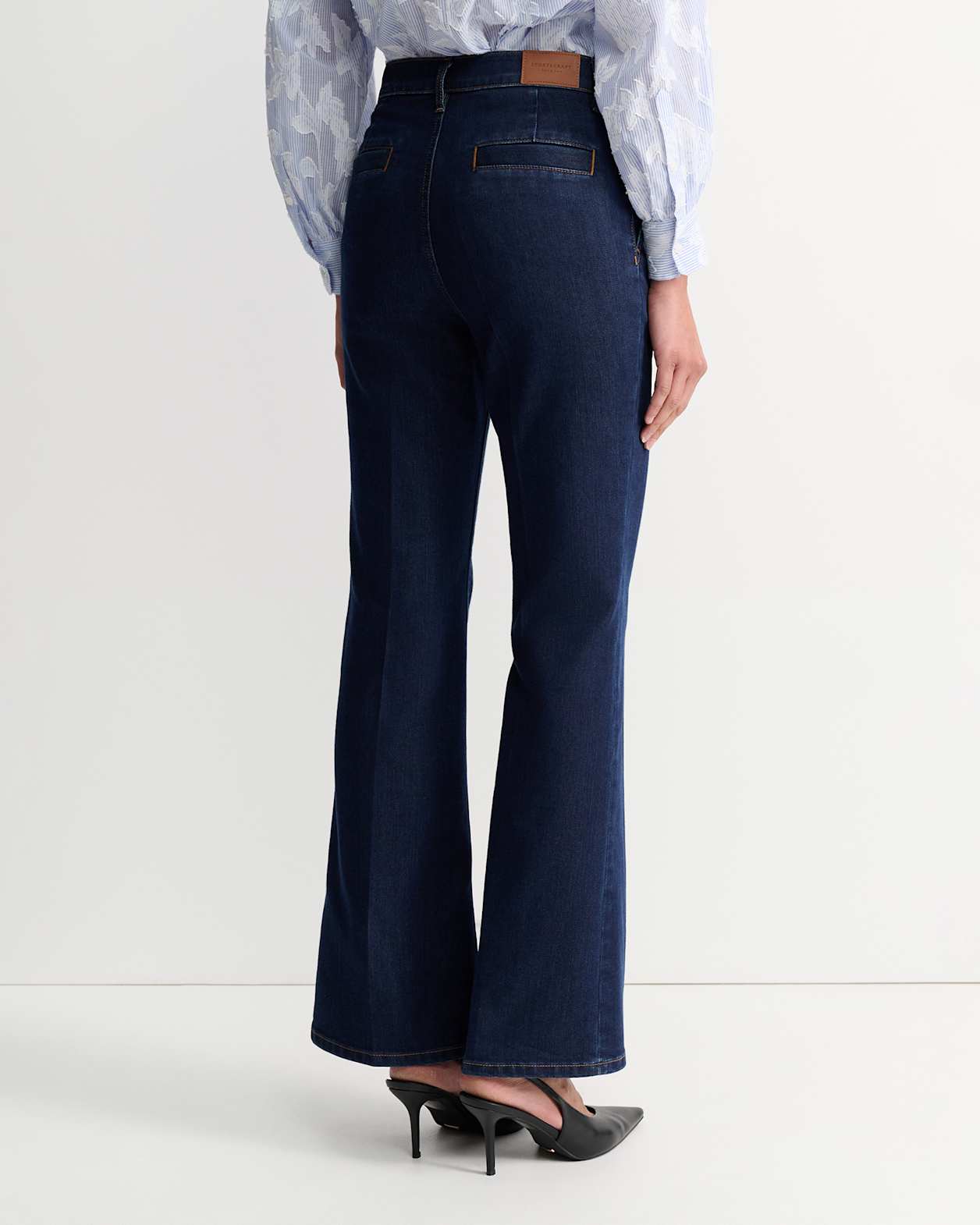 Maxine Trouser Jean in DARK WASH