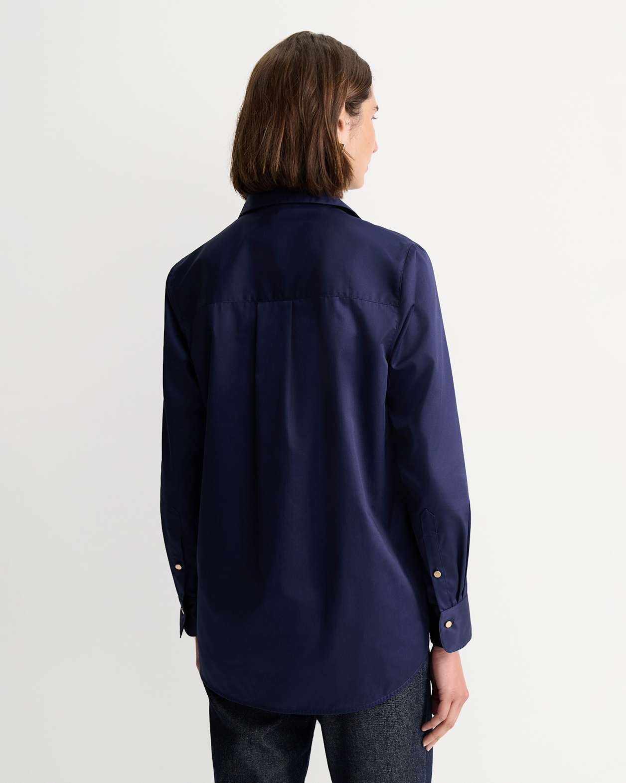 Iris Embroidered Shirt in NAVY MULTI