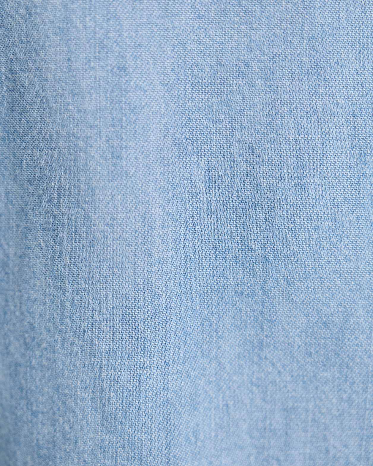 Carrie Chambray Long Sleeve Shirt in CHAMBRAY