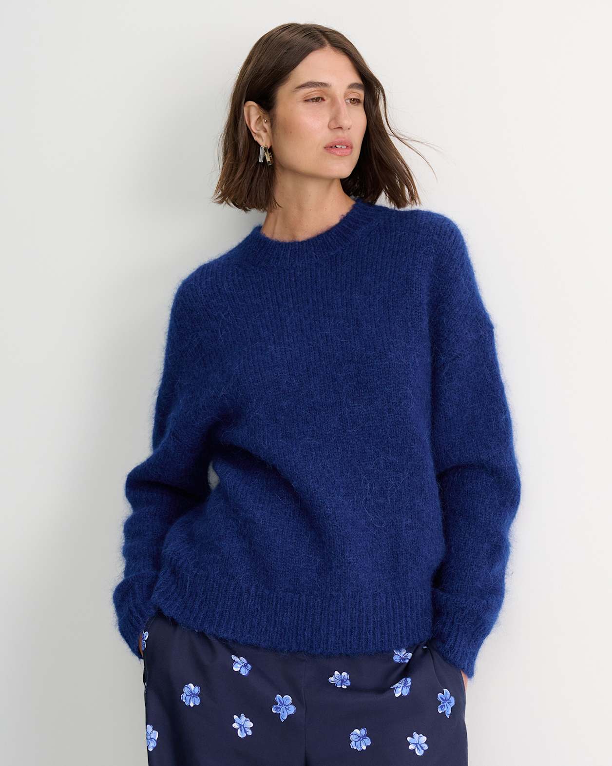 Sarish Chunky Sweater in MIDNIGHT