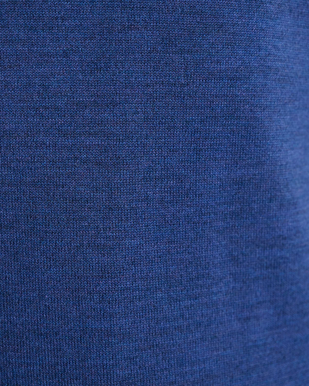 Henry Merino Quarter Zip Knit in LAPIS