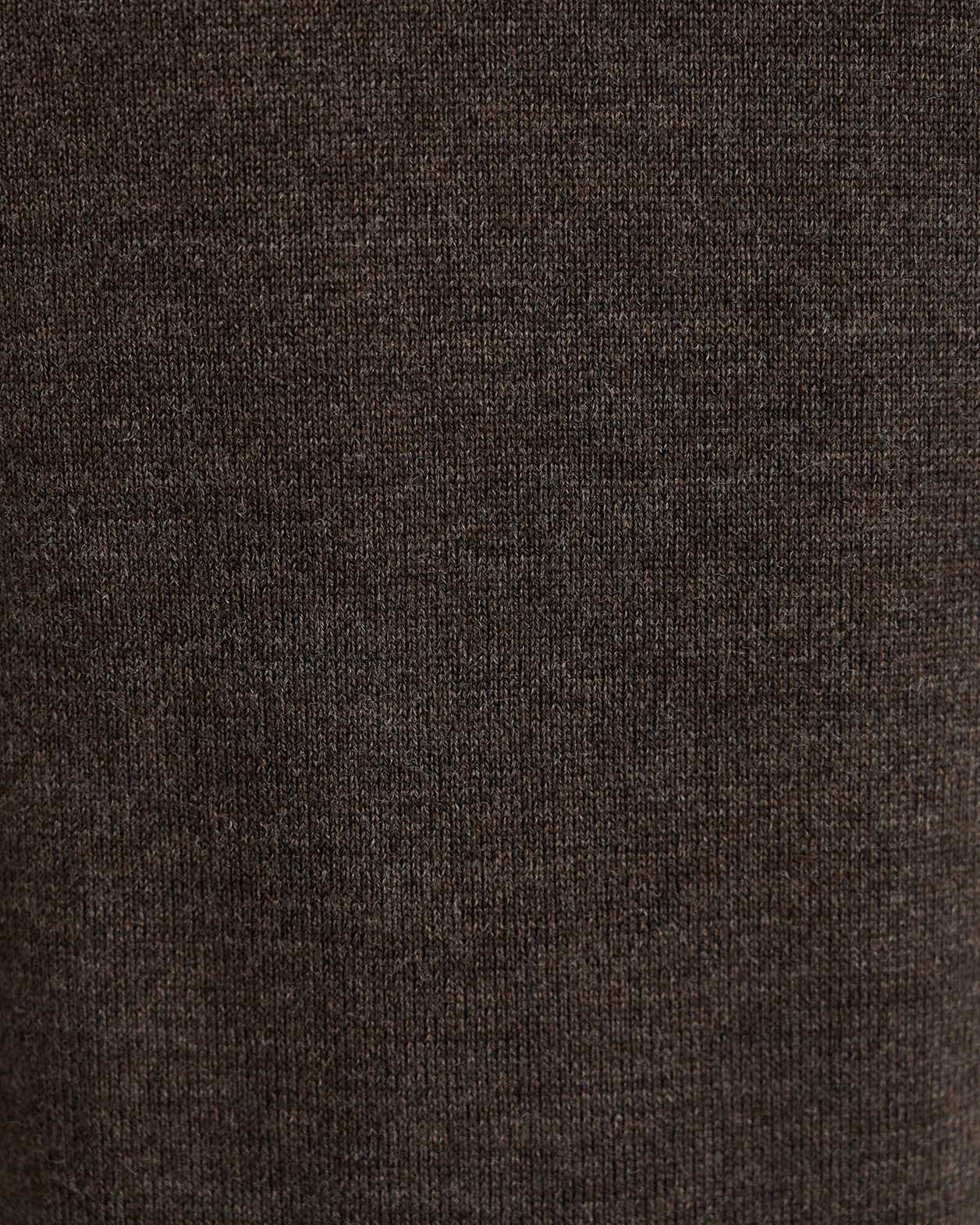 Henry Merino Quarter Zip Knit in TRUFFLE