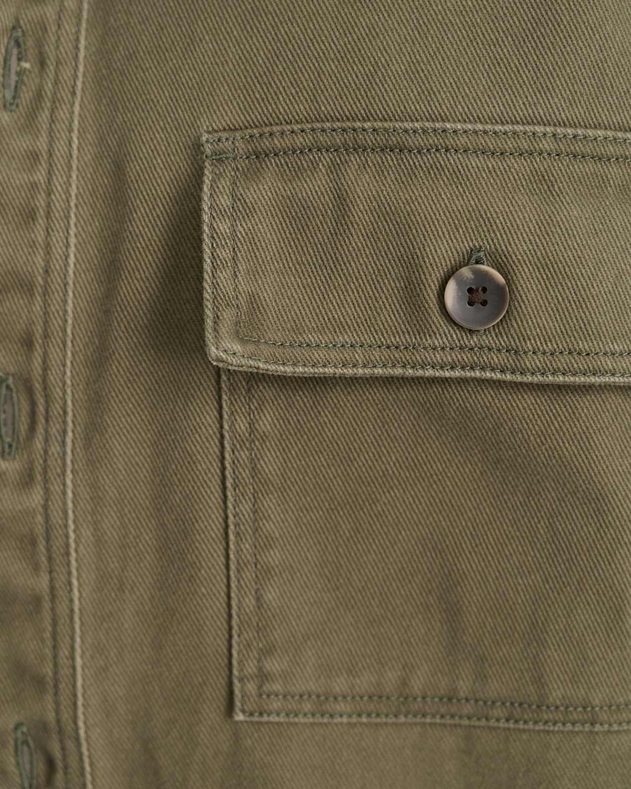 Jack Overshirt in DARK KHAKI