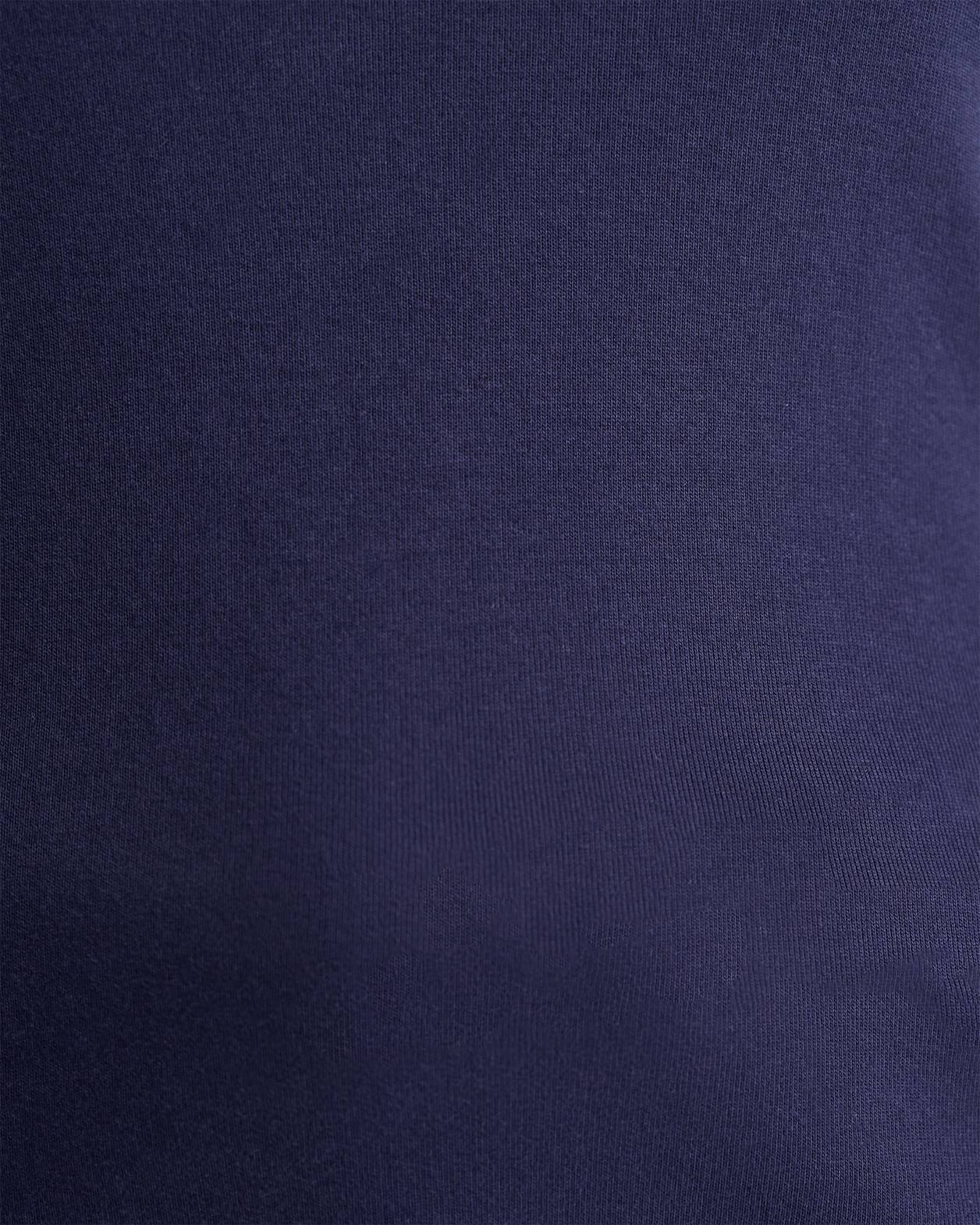 SC Zip Funnel Neck Top in NAVY