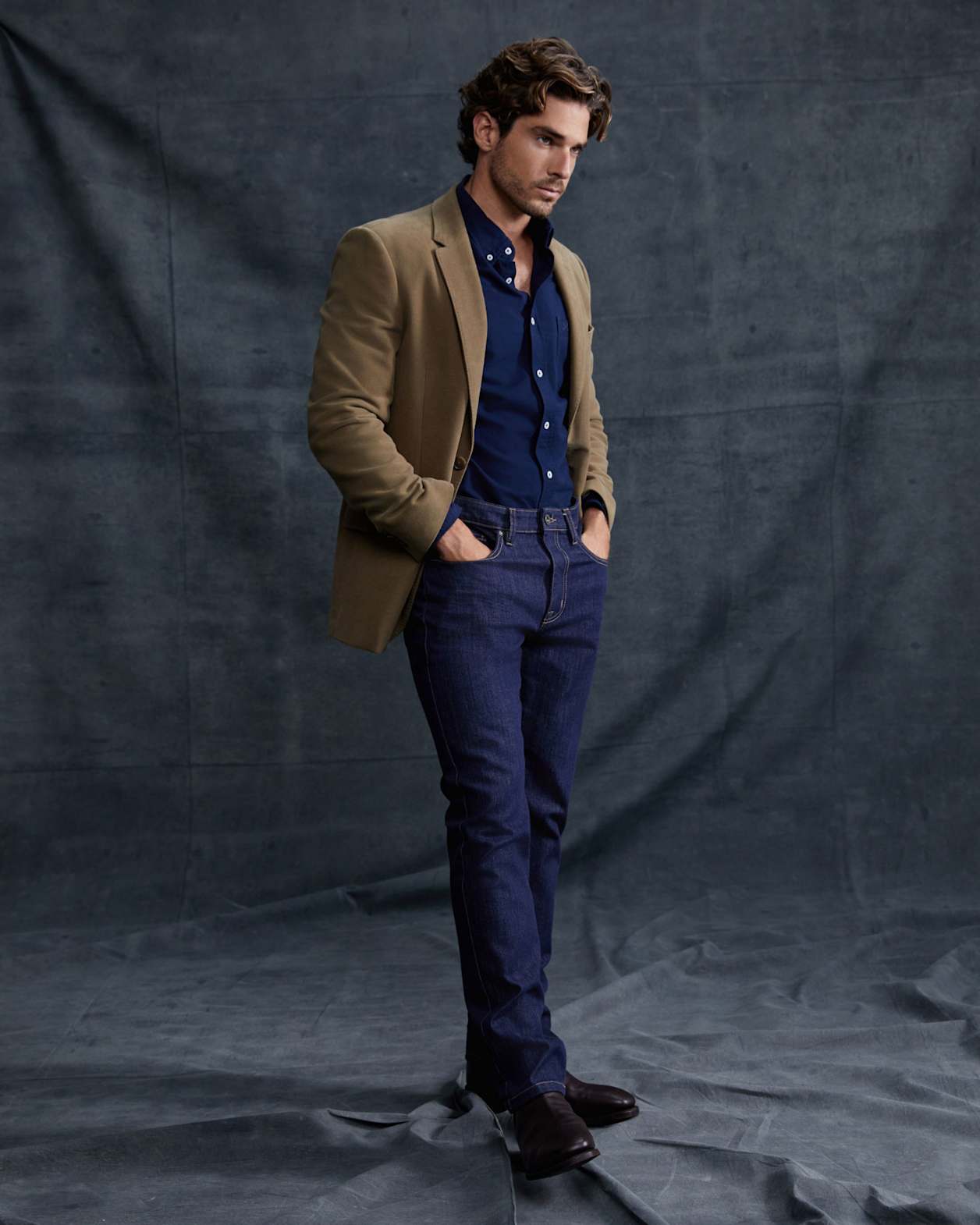 Grayson Straight Jean in RAW INDIGO