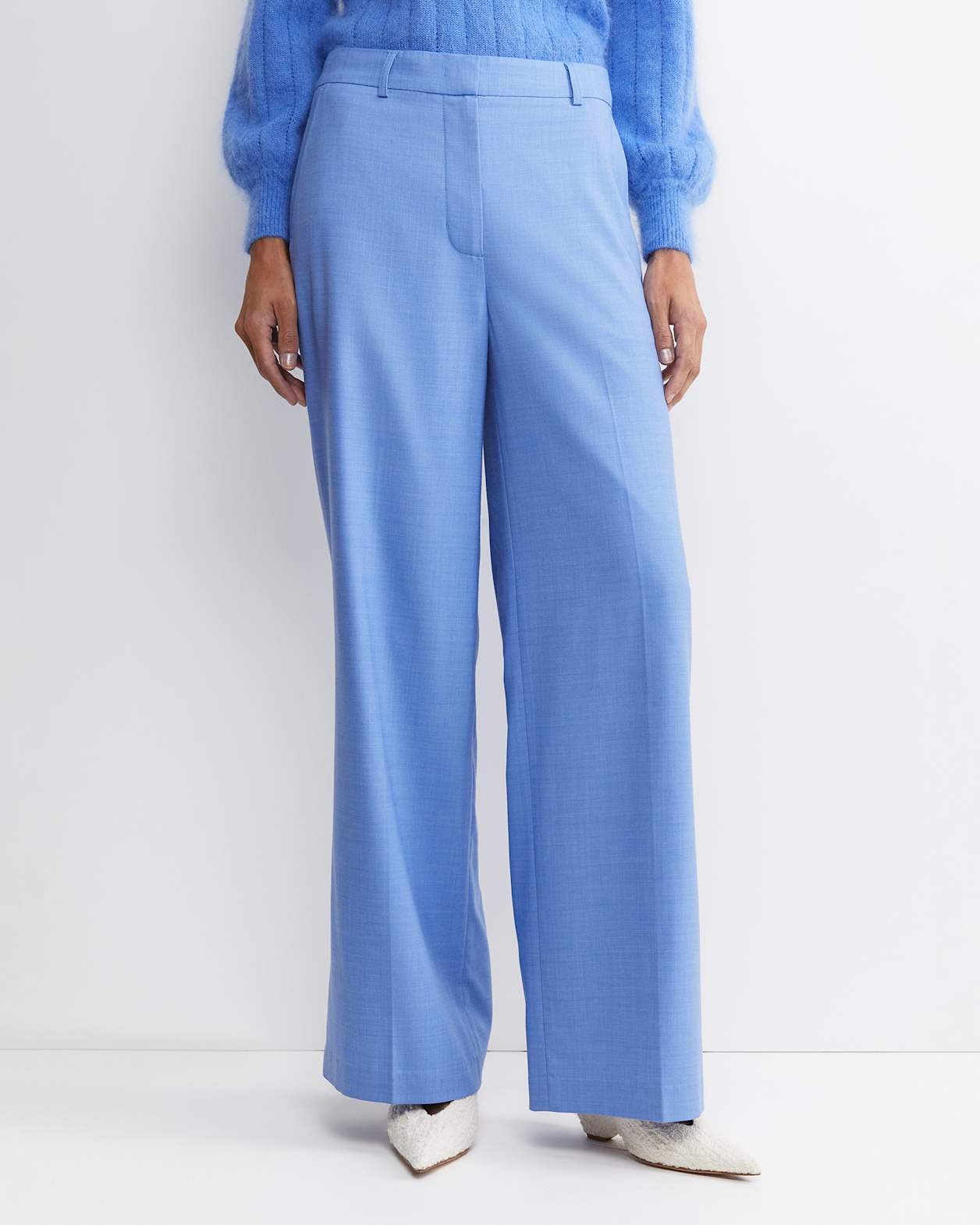 Wren Wide Leg Pant in BELLE BLUE
