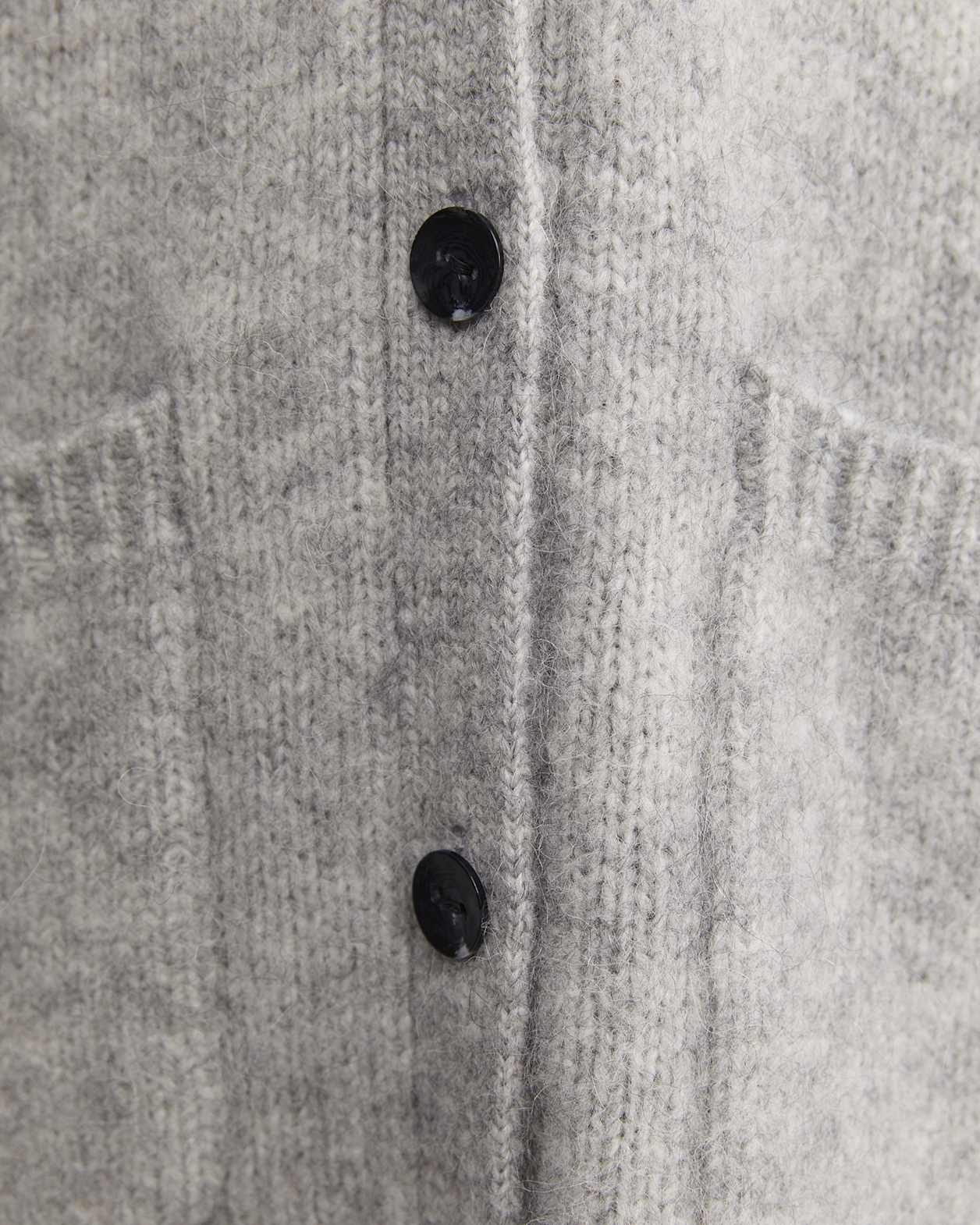 Sarish Cocoon Coatigan in GREY MARLE