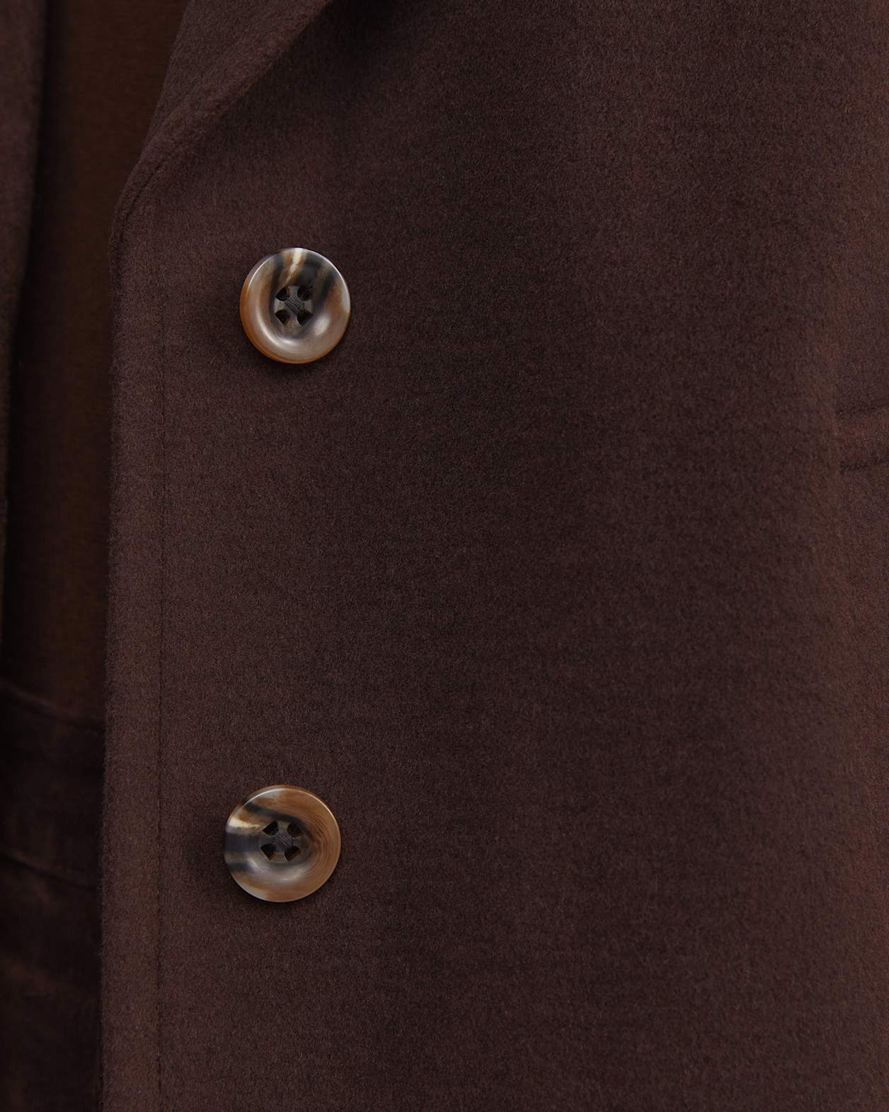 Saskia Single Breasted Jacket in CHOCOLATE