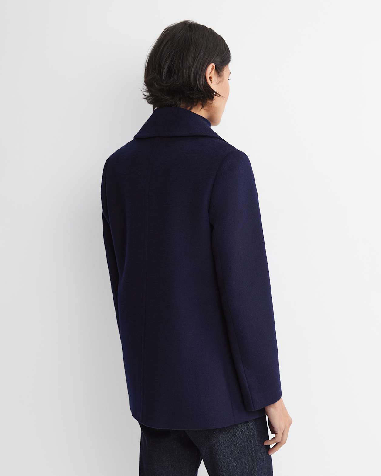 Saskia Single Breasted Jacket in NAVY