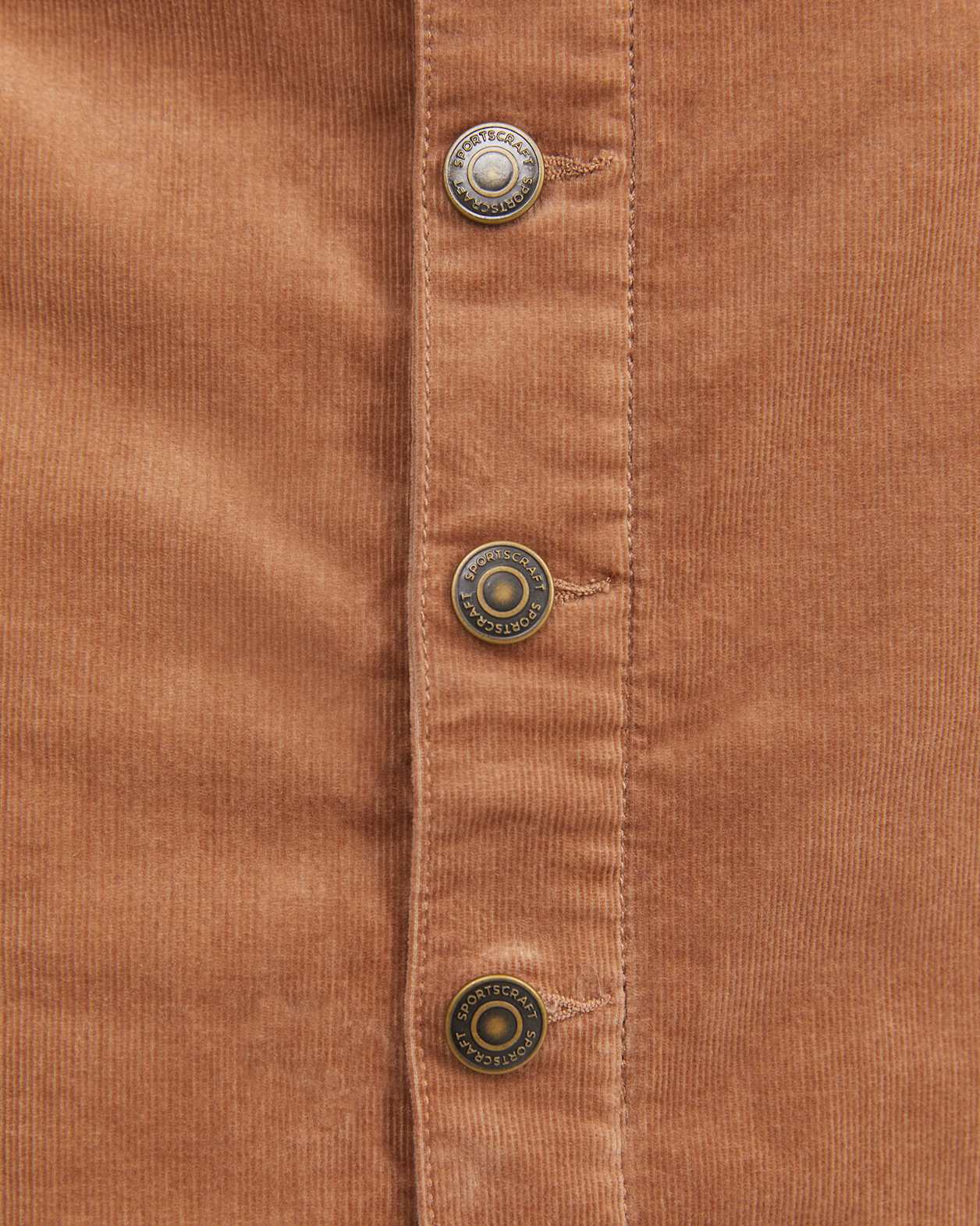 Cleo Cord Midi Skirt in CAMEL