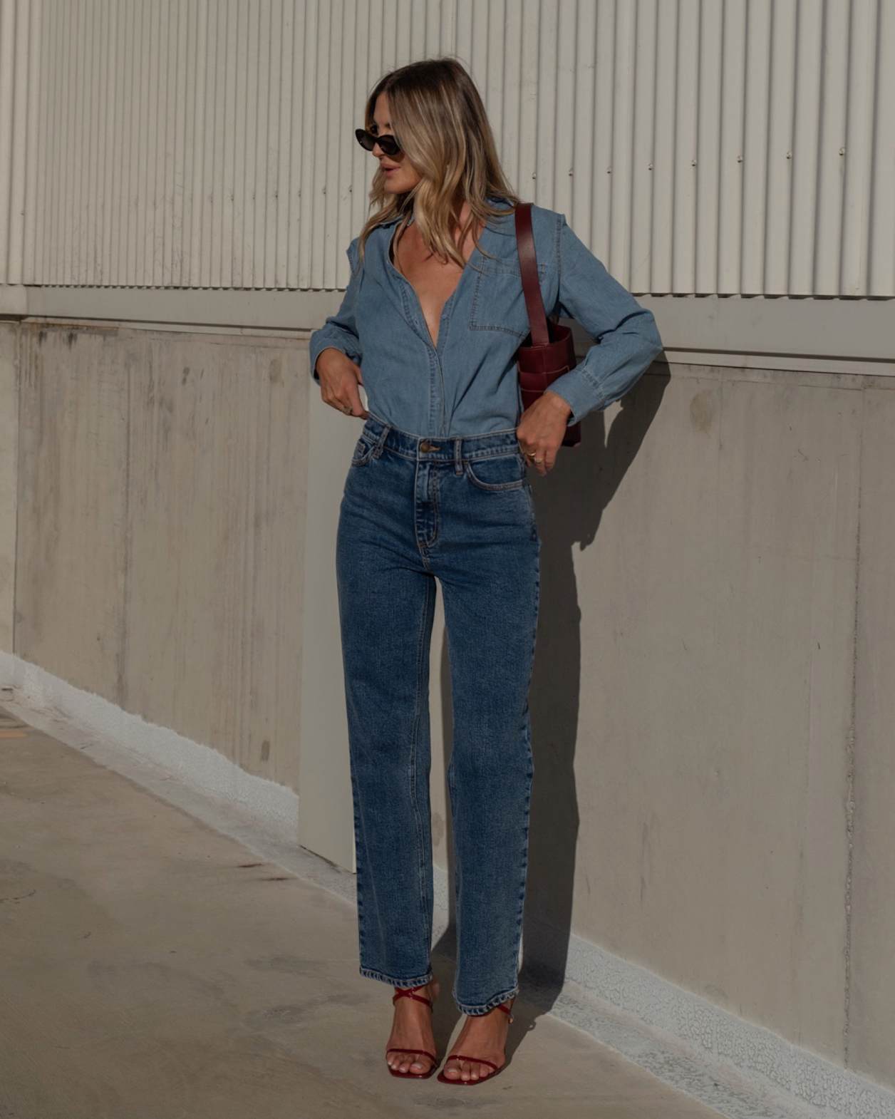 Bec Jean in HERITAGE BLUE