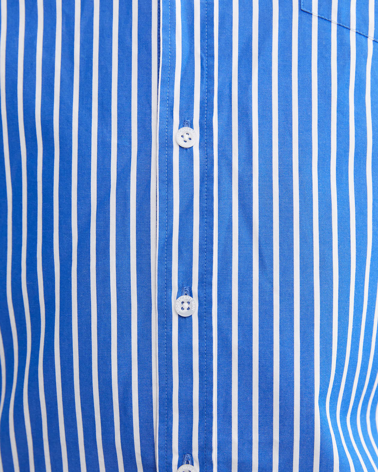 Ryan Long Sleeve Stripe Shirt in DUTCH BLUE