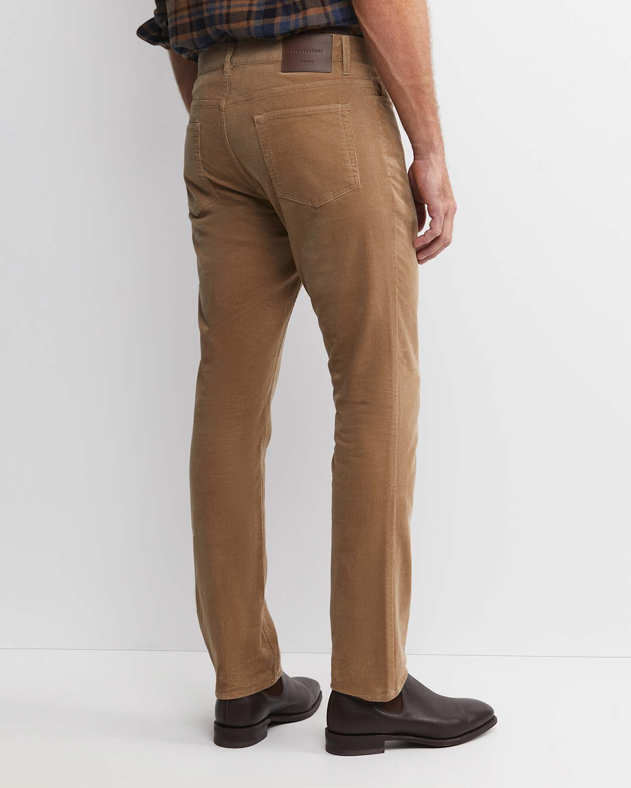 Hudson Straight Leg Cord in LATTE