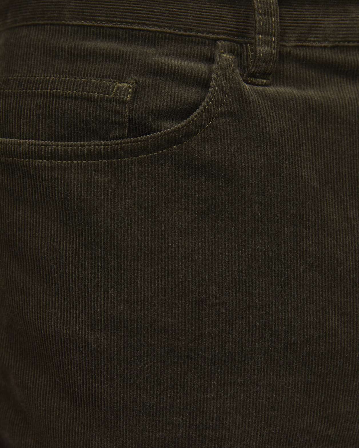 Hudson Straight Leg Cord in KHAKI