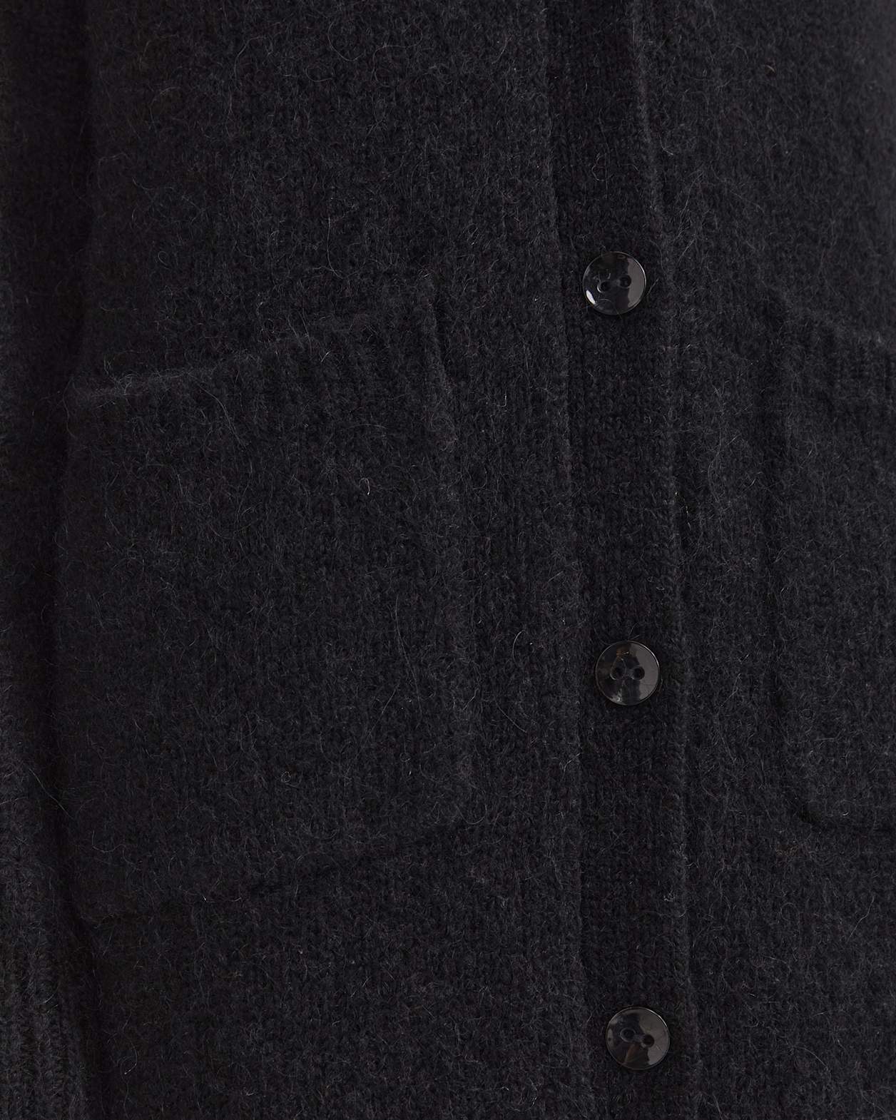 Sarish Cocoon Coatigan in BLACK