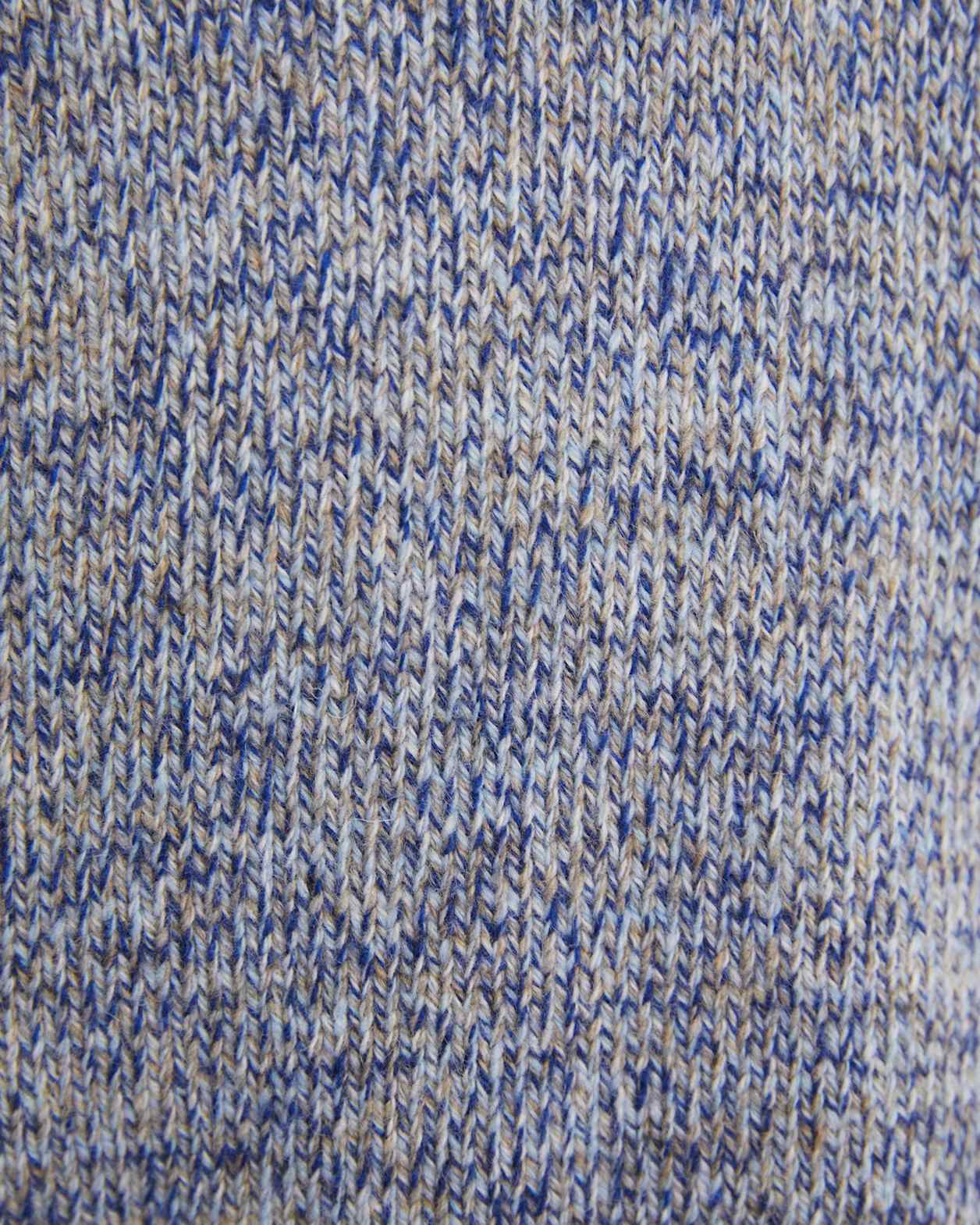 Todd Knit Polo in BLUE MULTI