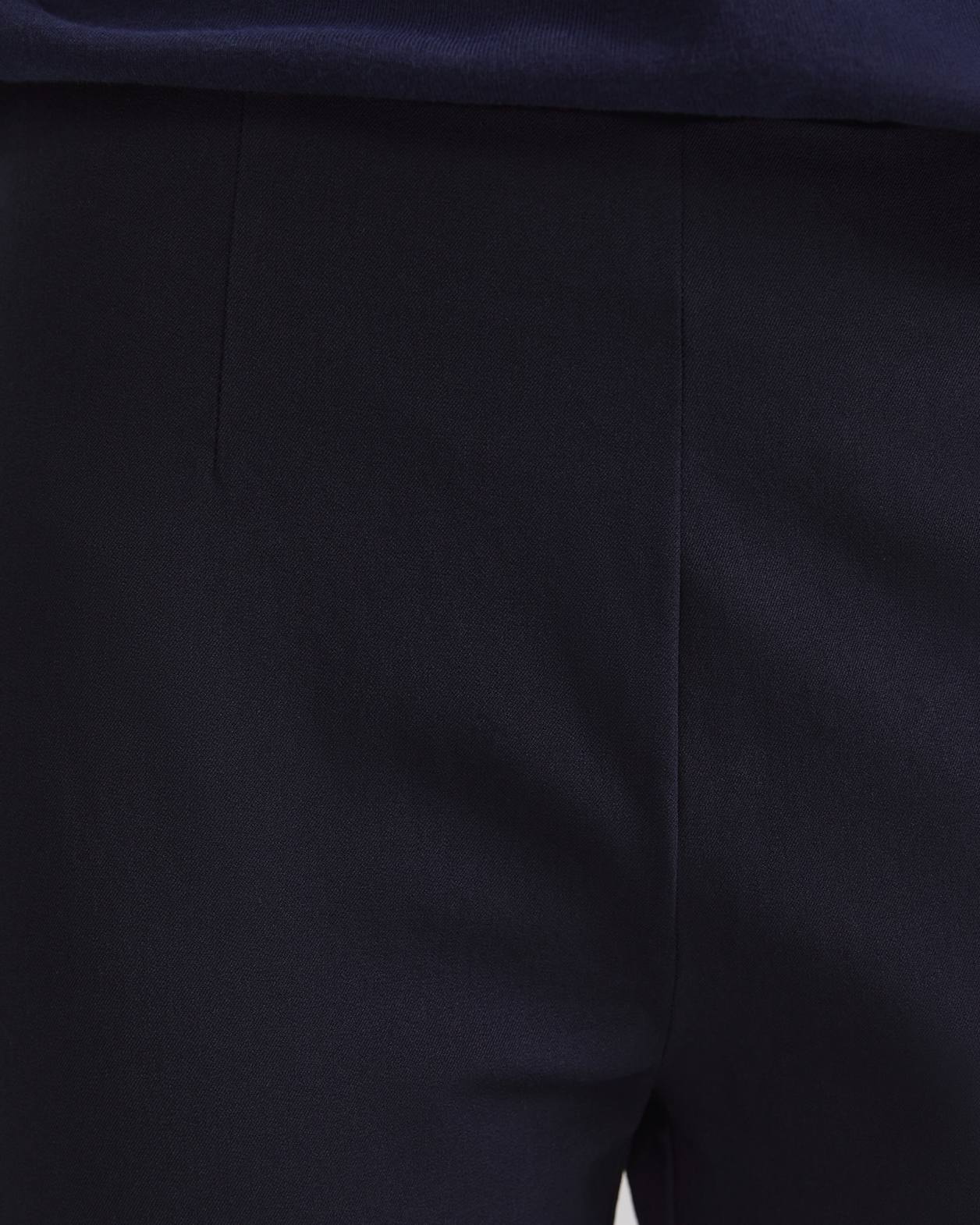 Felicity Flat Front Slim Pant in NAVY