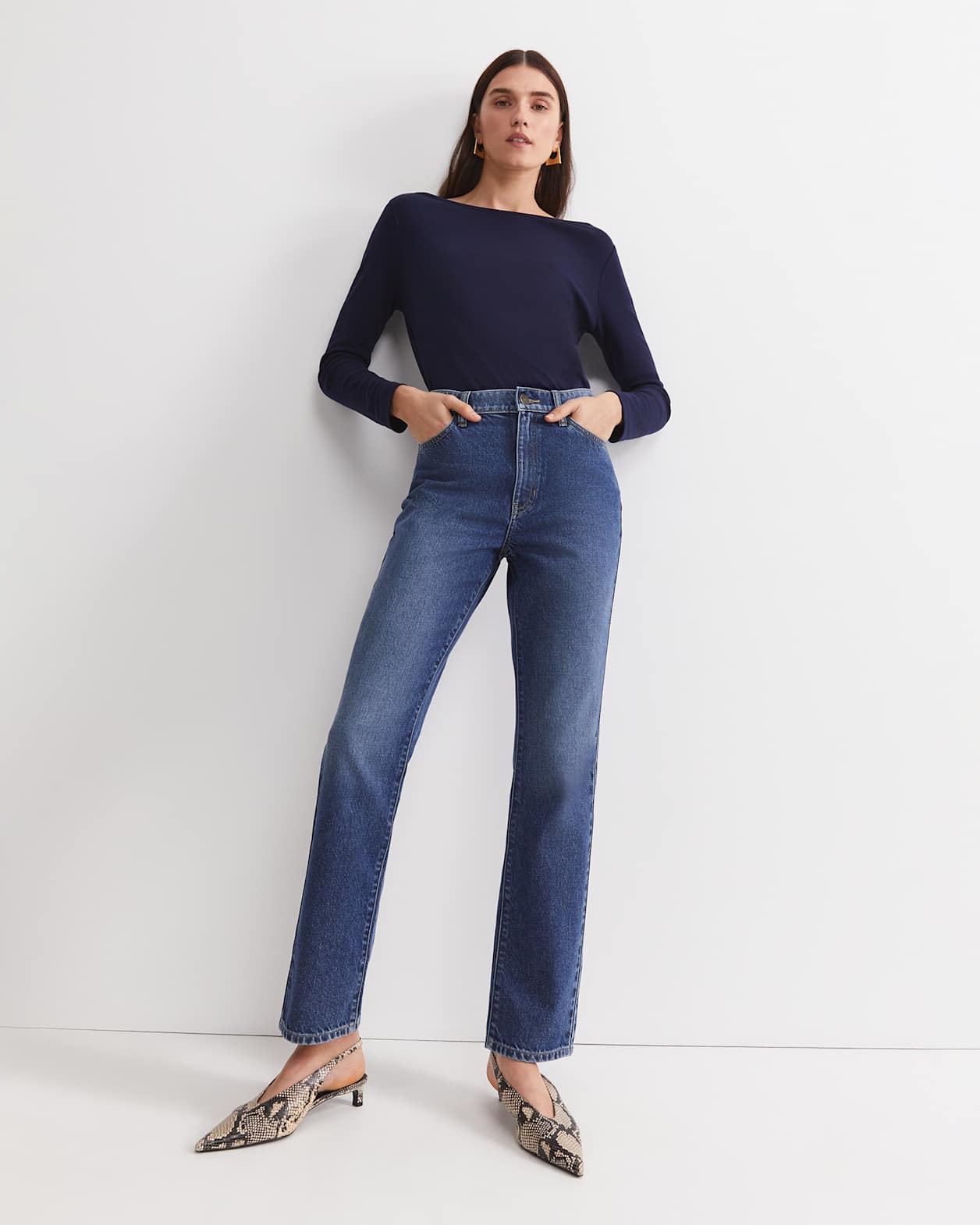 Bec Jean in HERITAGE BLUE