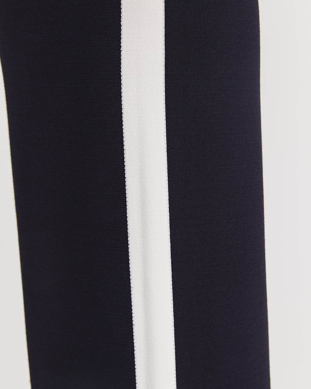 Maxine Milano Wide Leg Pant in NAVY/WHITE