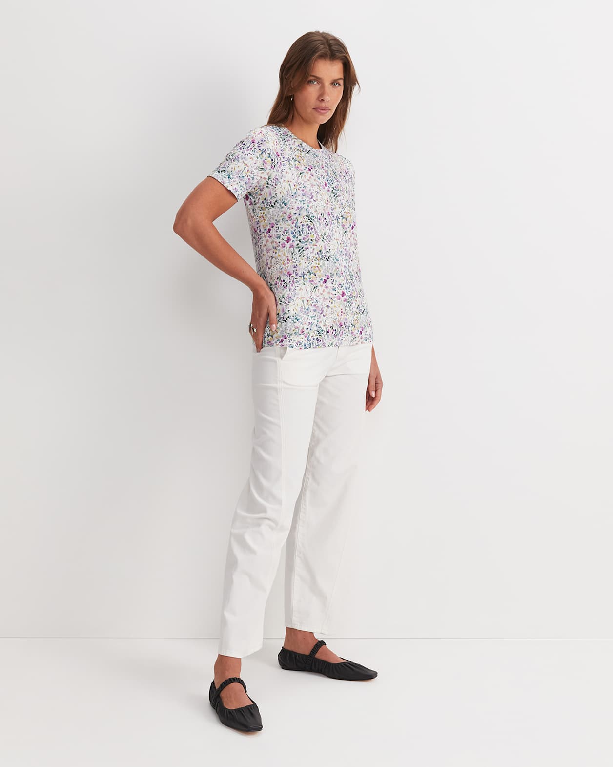 Felda Liberty Tee in PINK MULTI