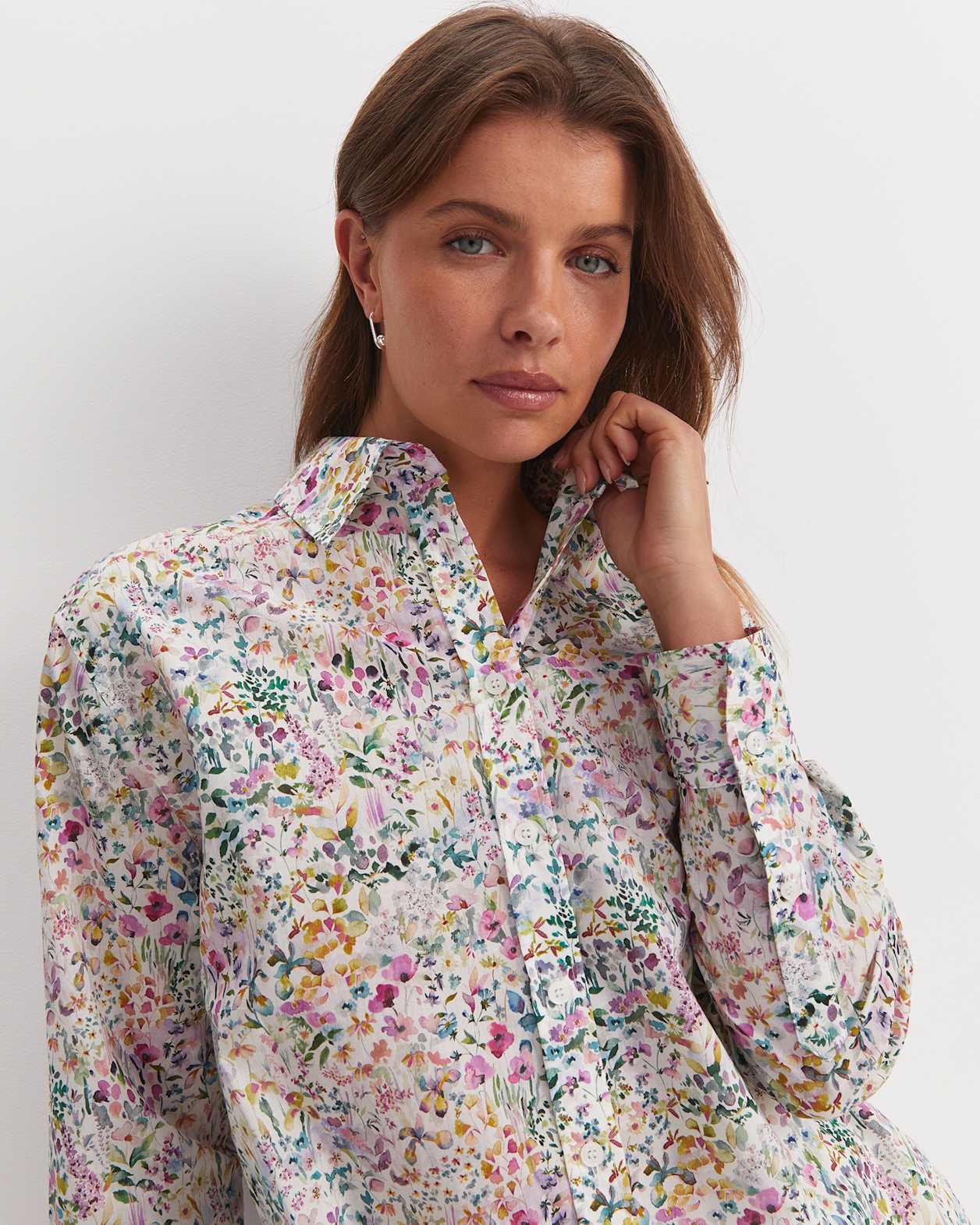 Felda Liberty Shirt in PINK MULTI