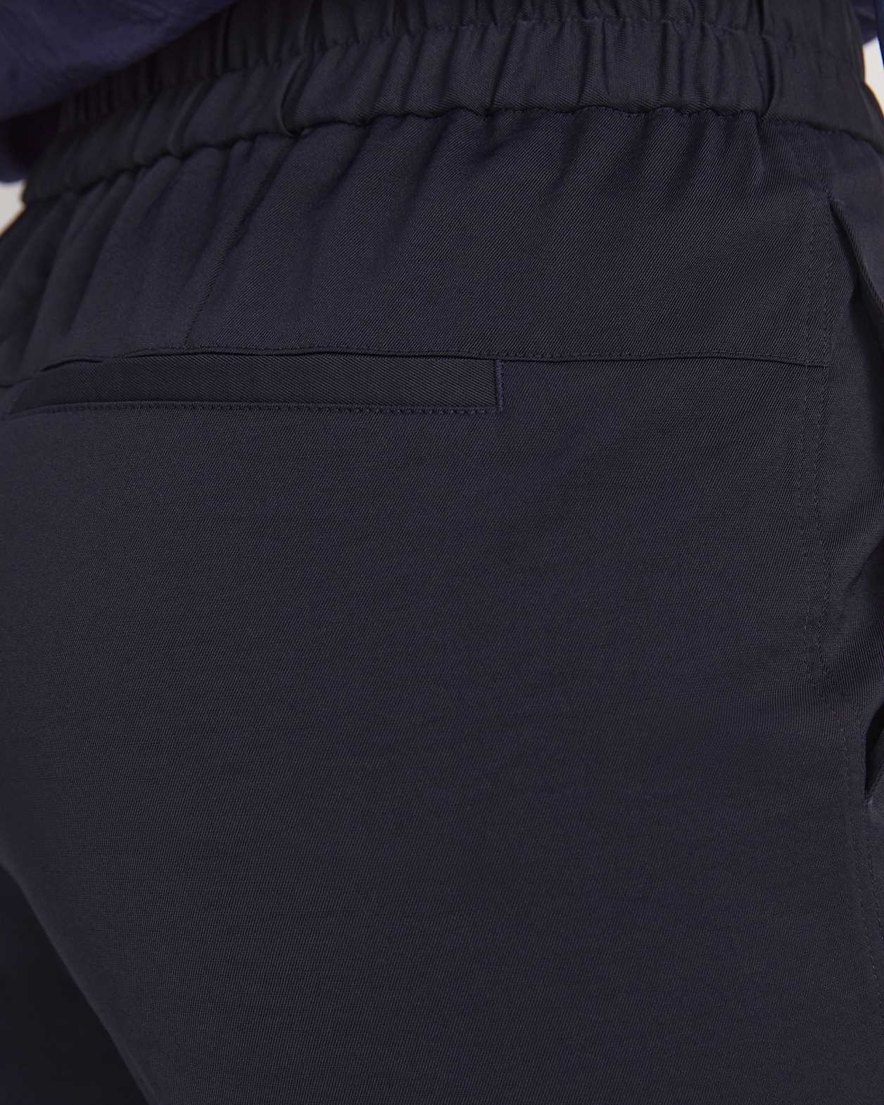Rosie Elasticated Pant in NAVY