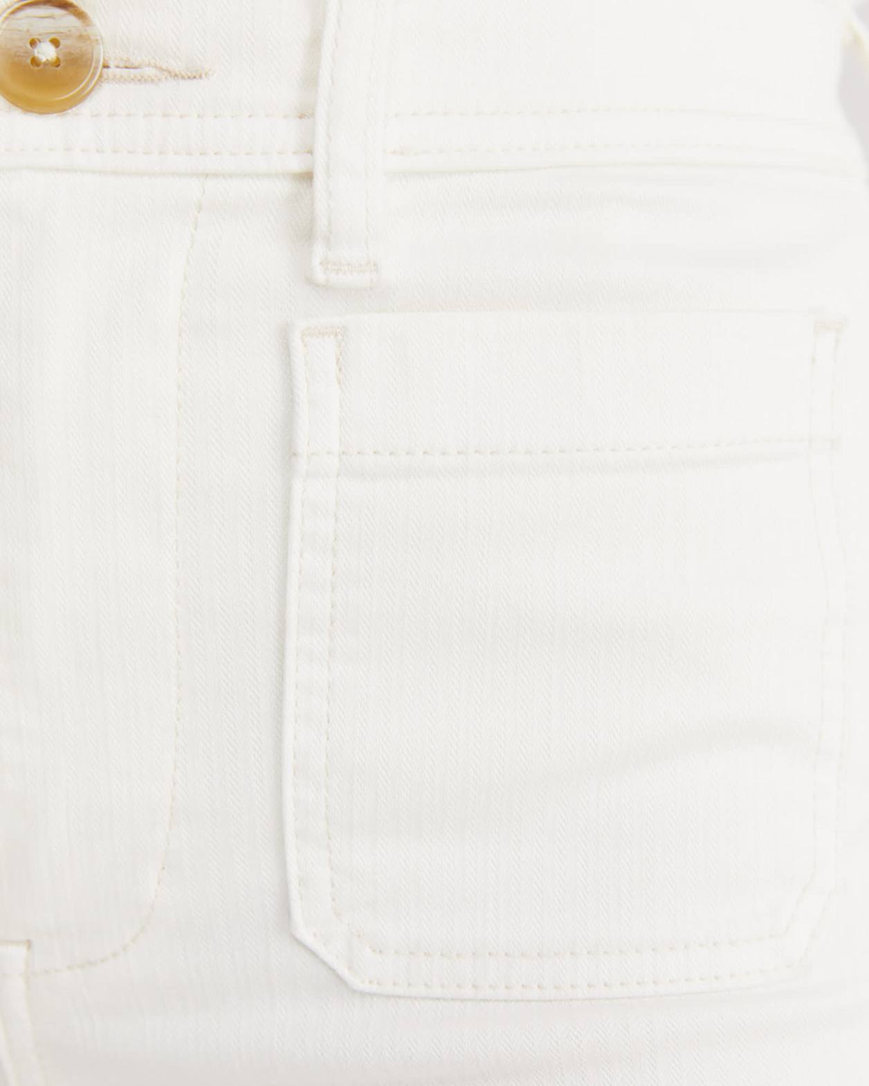 Nili Wide Leg Jean in IVORY