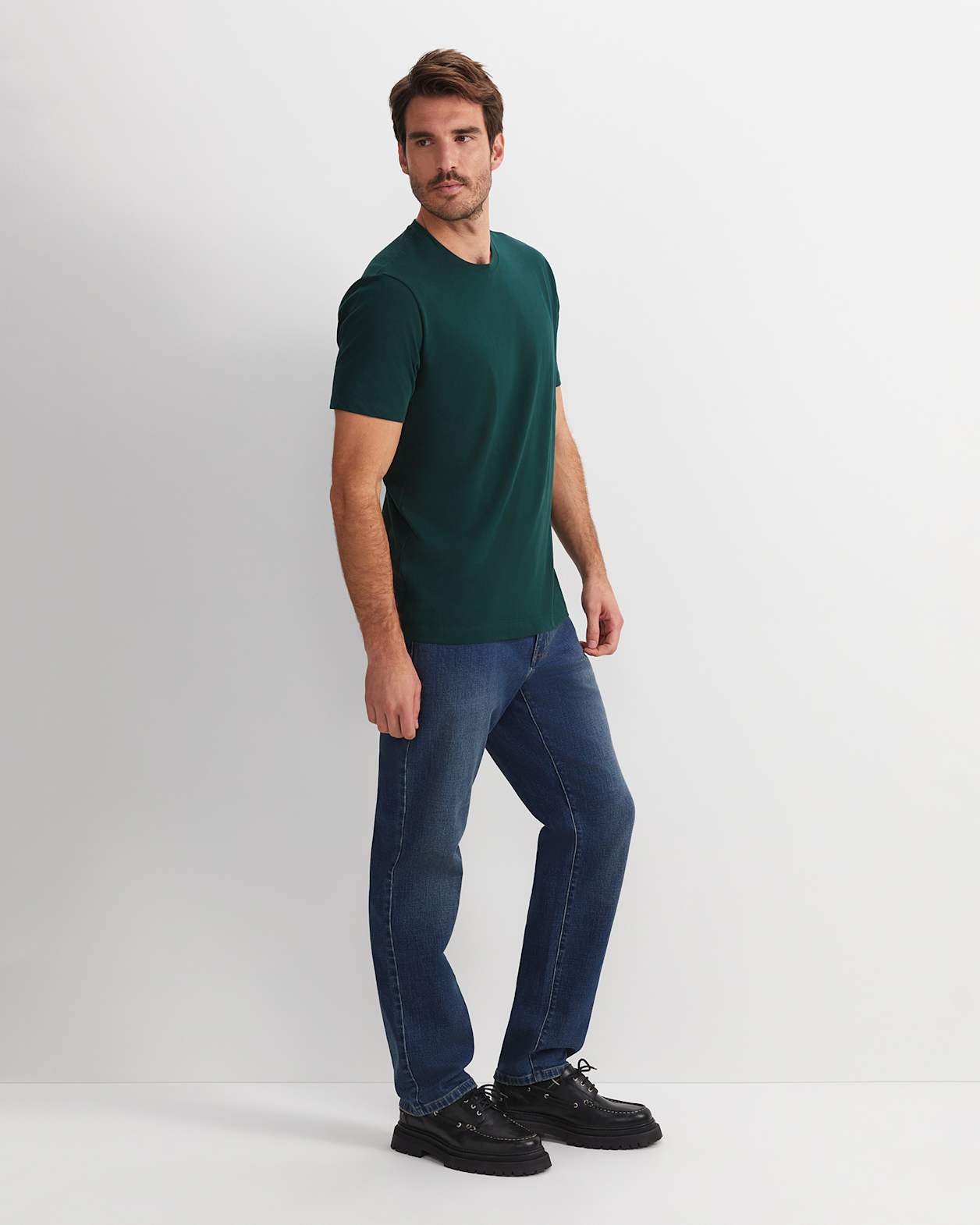 Supersoft Tee in PINE