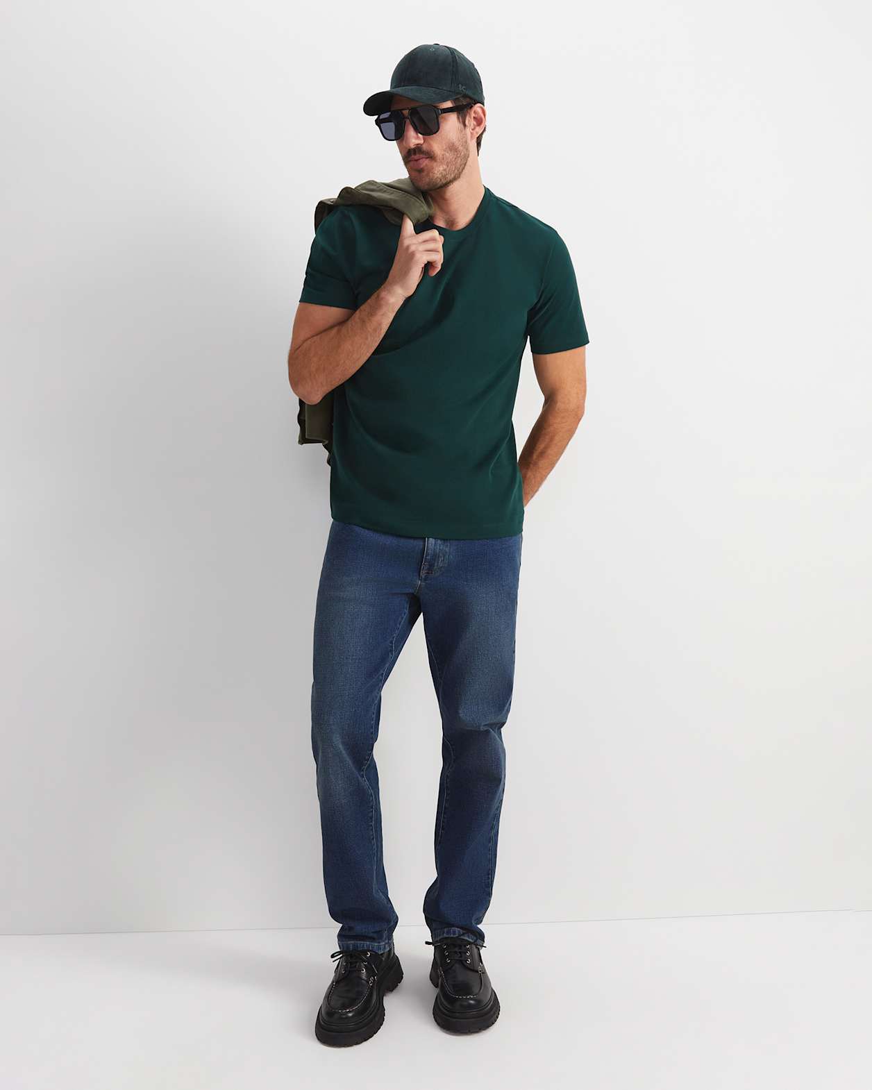 Supersoft Tee in PINE
