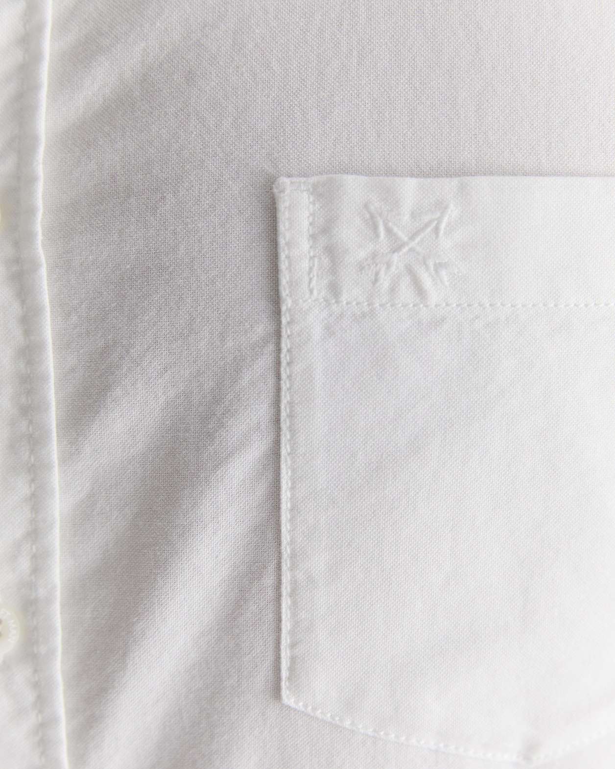 Oxford Long Sleeve Shirt in WHITE