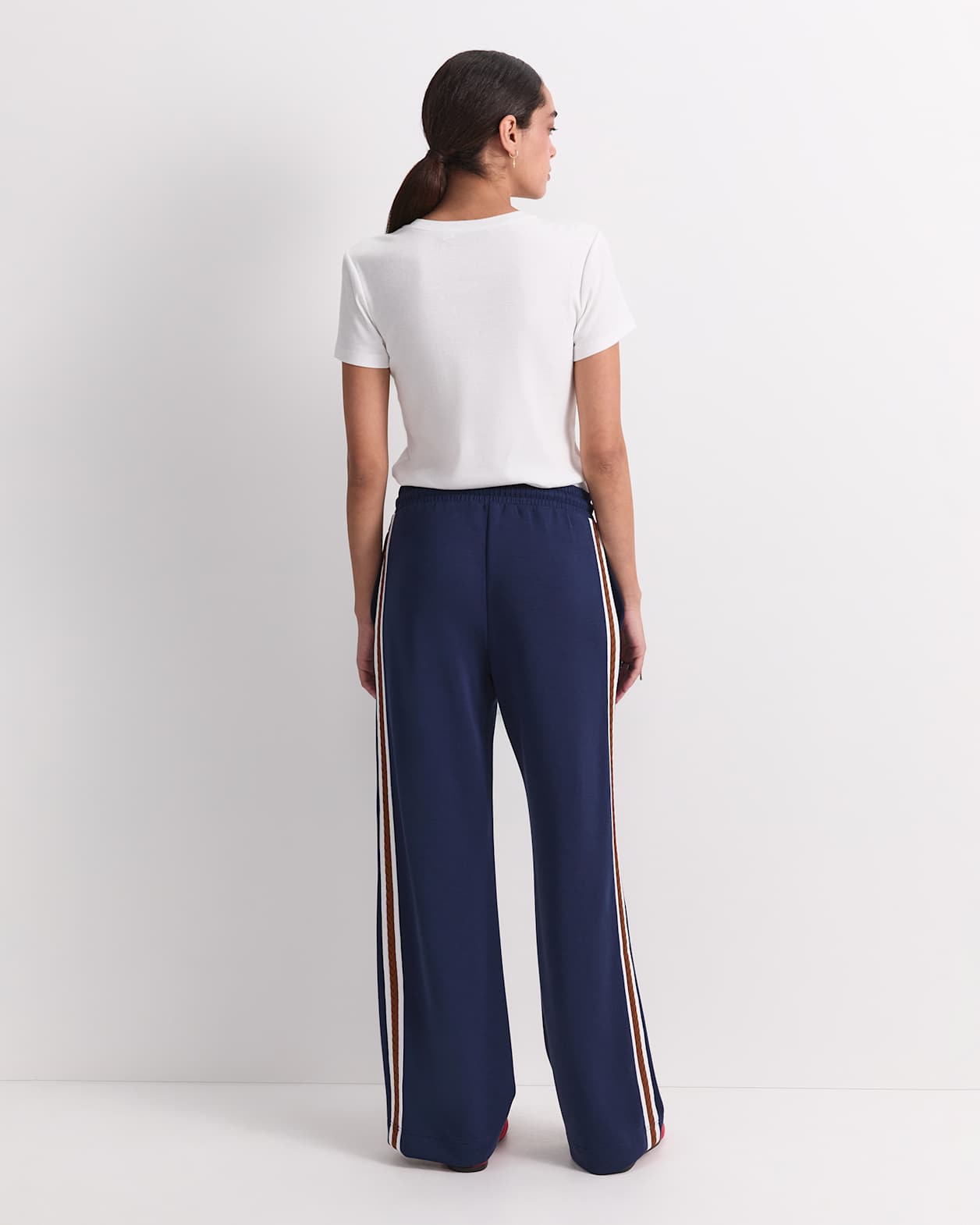 Kayla Track Pant in NAVY MULTI