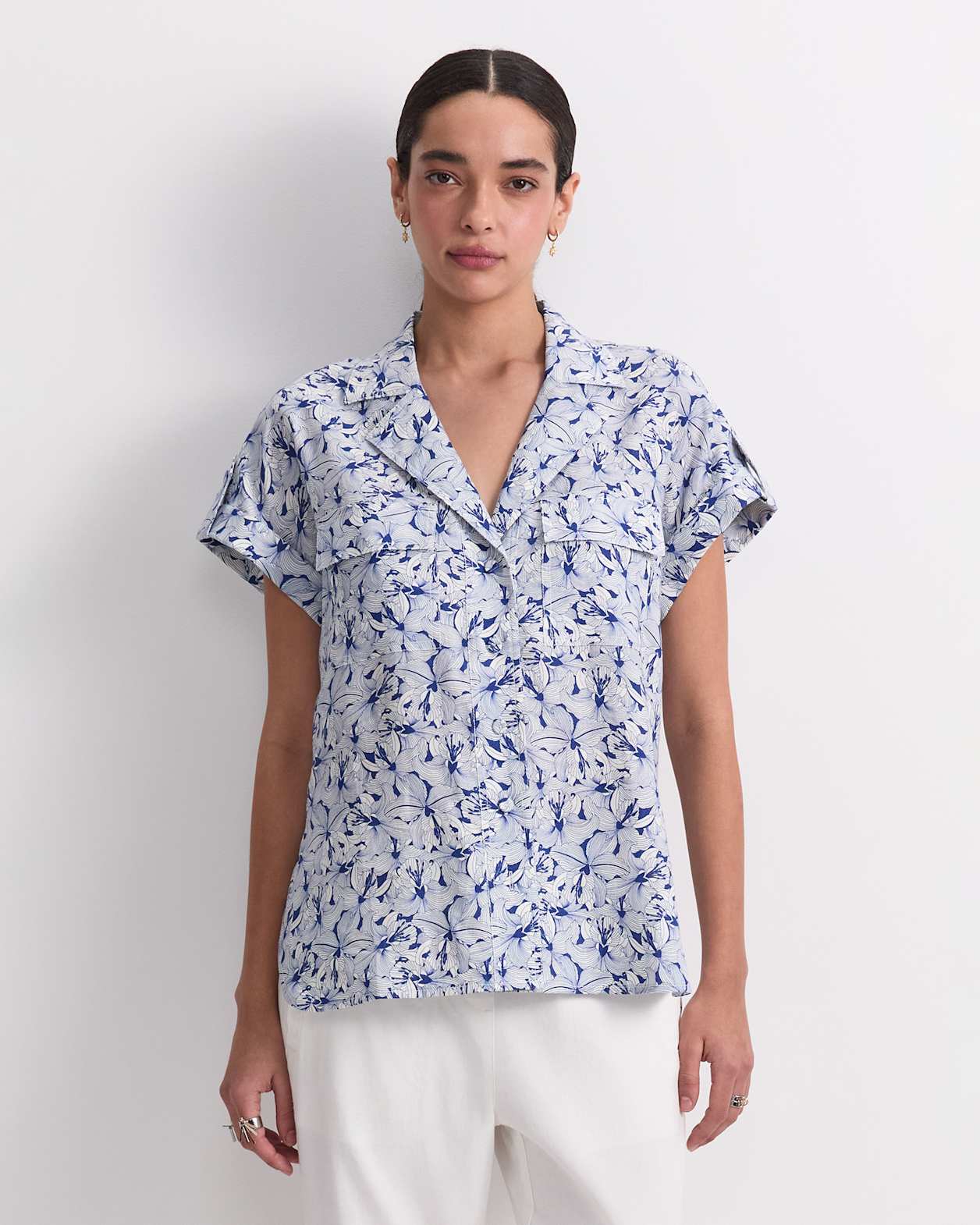 Audreen Short Sleeve Shirt in MULTI