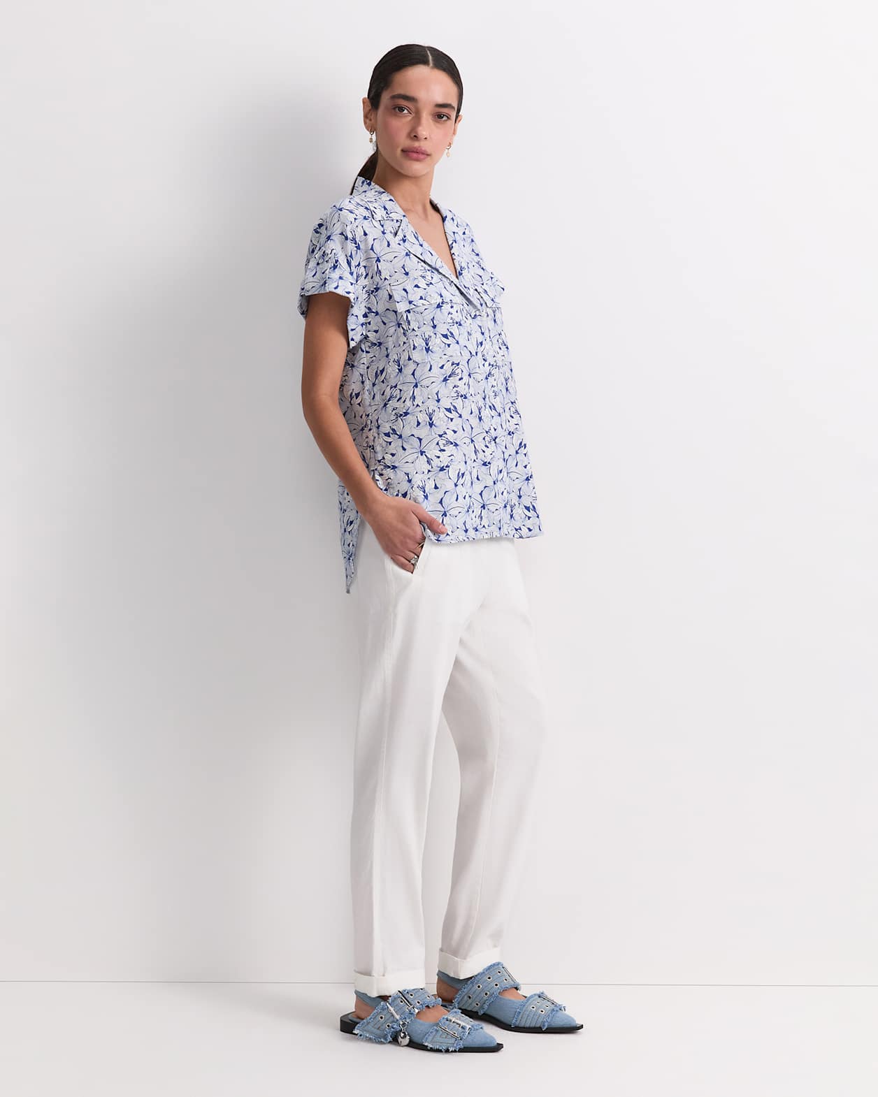 Audreen Short Sleeve Shirt in MULTI